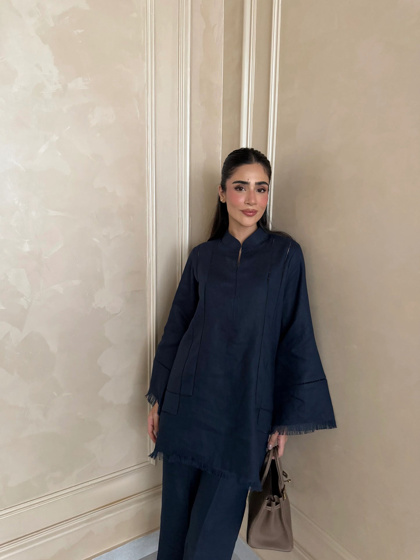 NAVY NEW CARLO | Sak Atelier