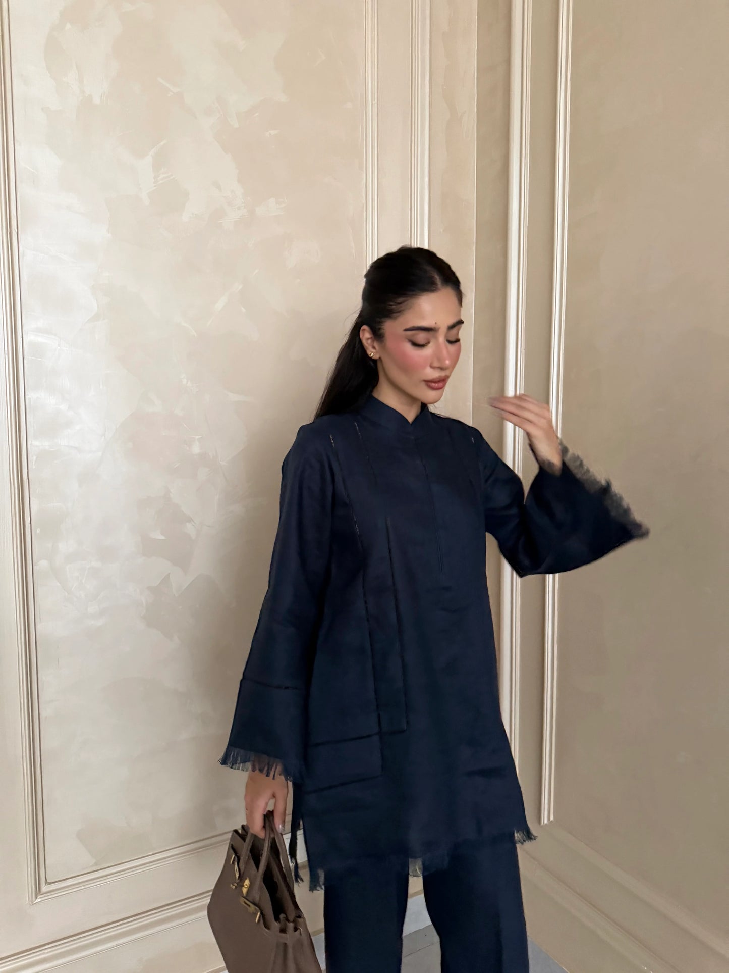 NAVY NEW CARLO | Sak Atelier