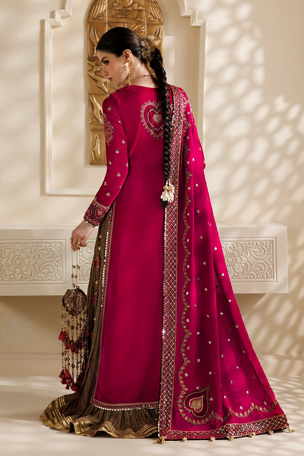 EMBROIDERED VELVET FORMAL CVF26-D06 | Chandni Velvet Formals ‘26 | Jazmin