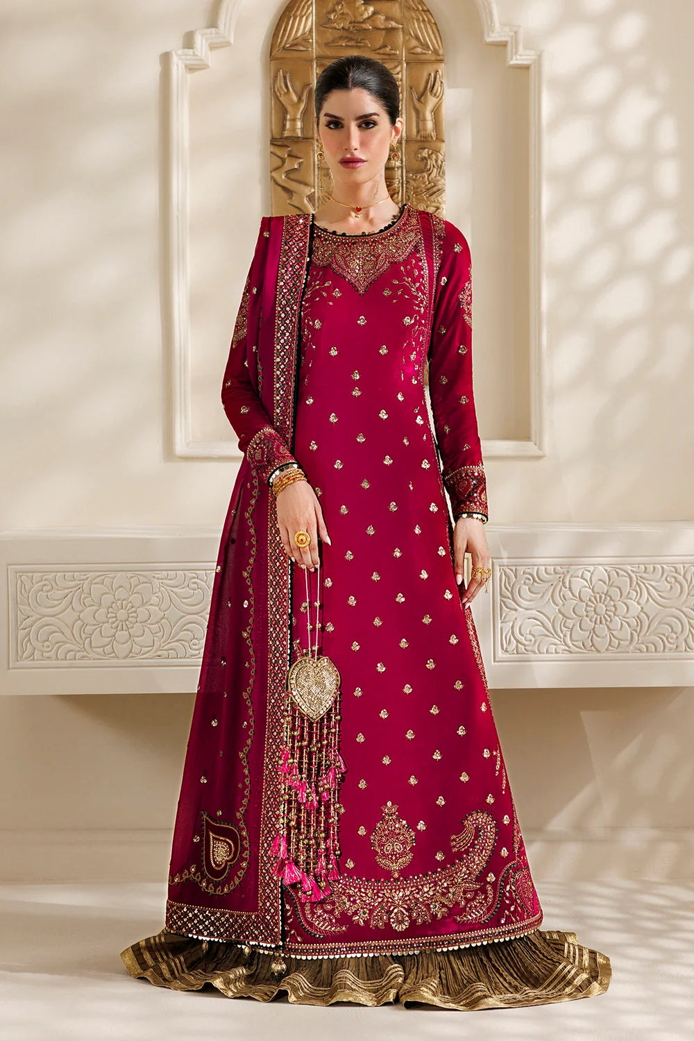 EMBROIDERED VELVET FORMAL CVF26-D06 | Chandni Velvet Formals ‘26 | Jazmin