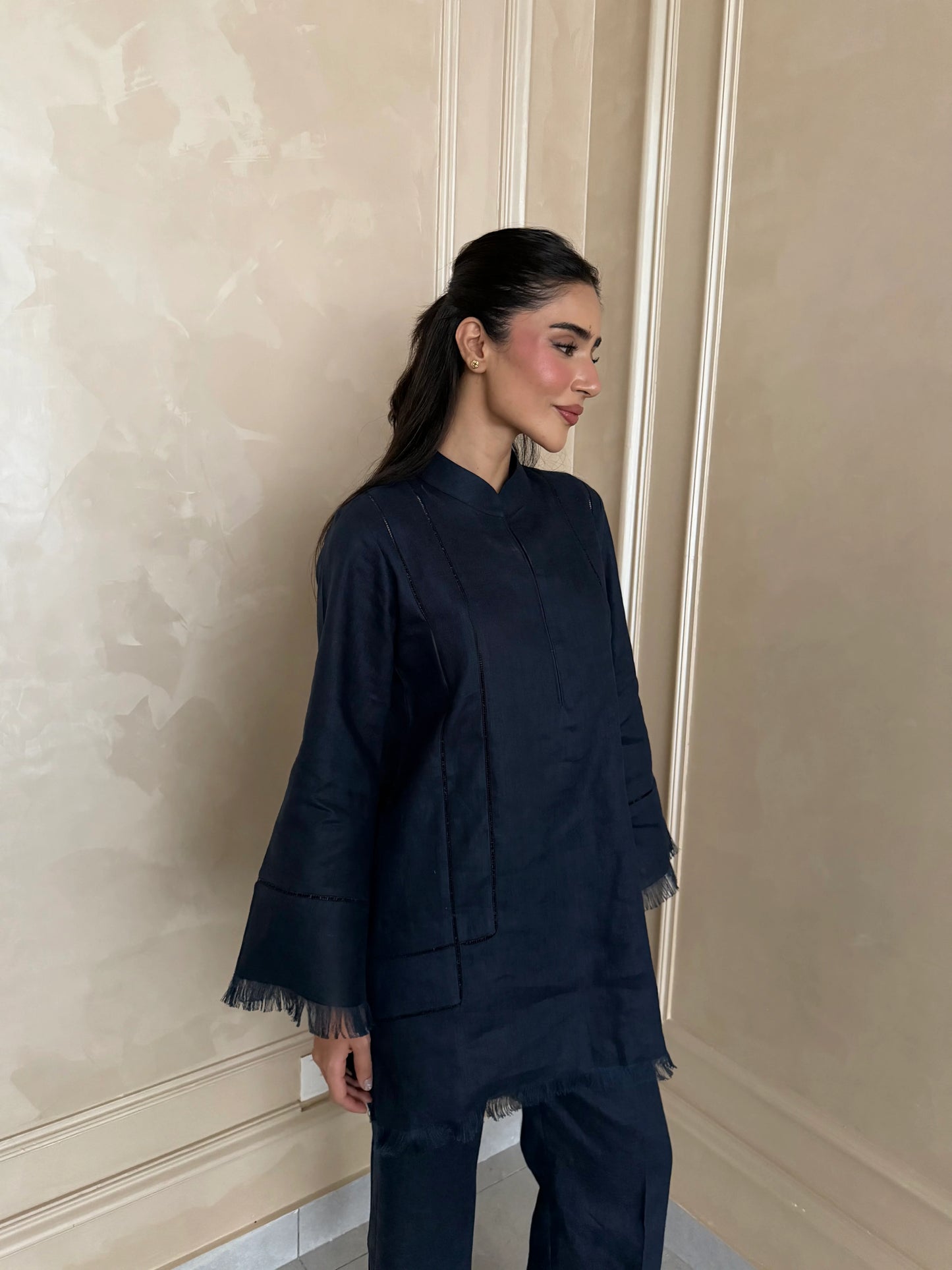 NAVY NEW CARLO | Sak Atelier
