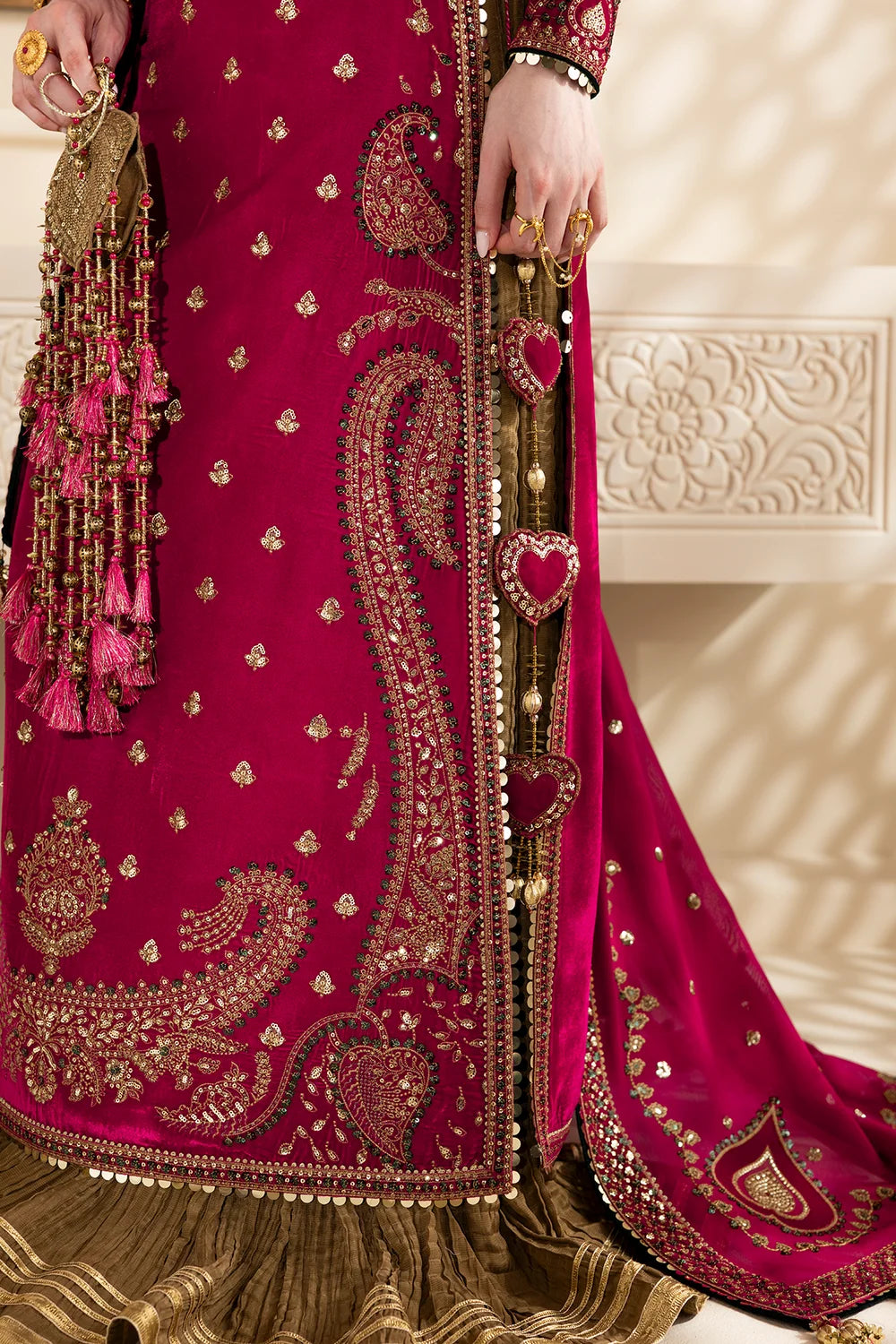 EMBROIDERED VELVET FORMAL CVF26-D06 | Chandni Velvet Formals ‘26 | Jazmin