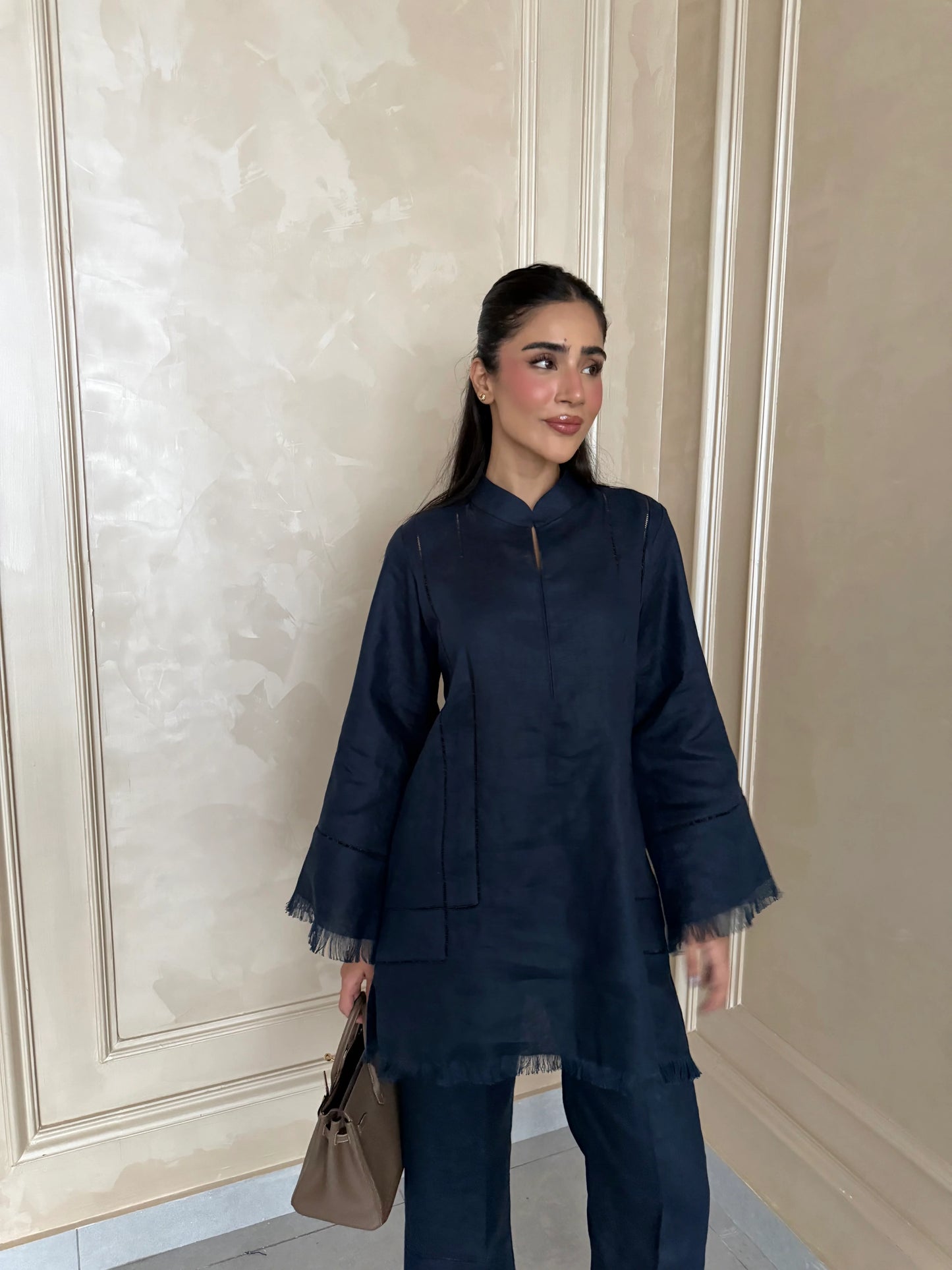 NAVY NEW CARLO | Sak Atelier