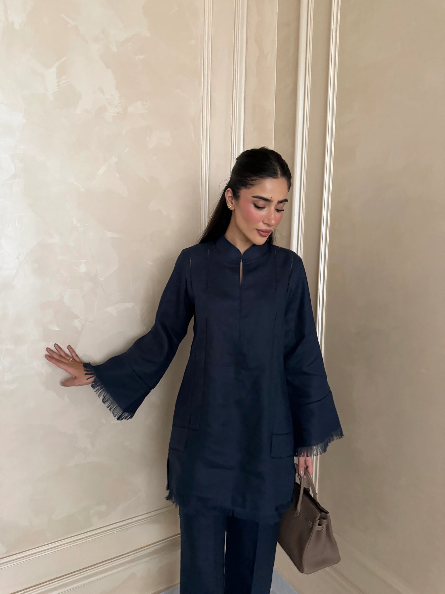 NAVY NEW CARLO | Sak Atelier