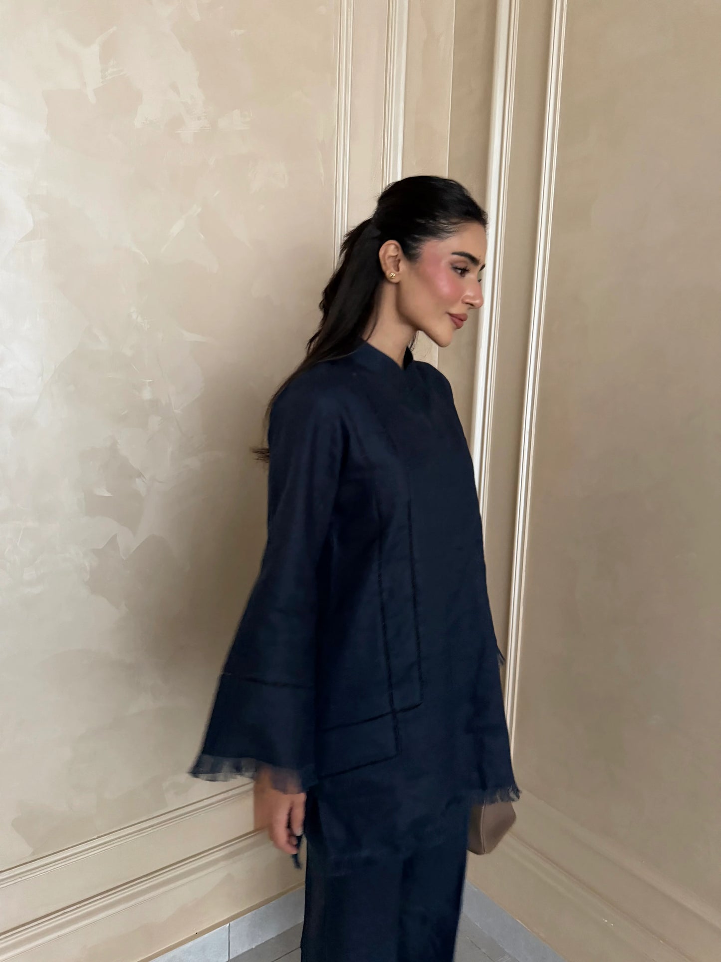 NAVY NEW CARLO | Sak Atelier