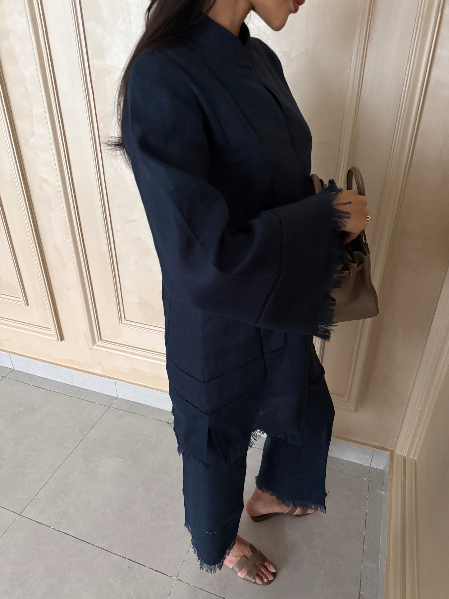 NAVY NEW CARLO | Sak Atelier