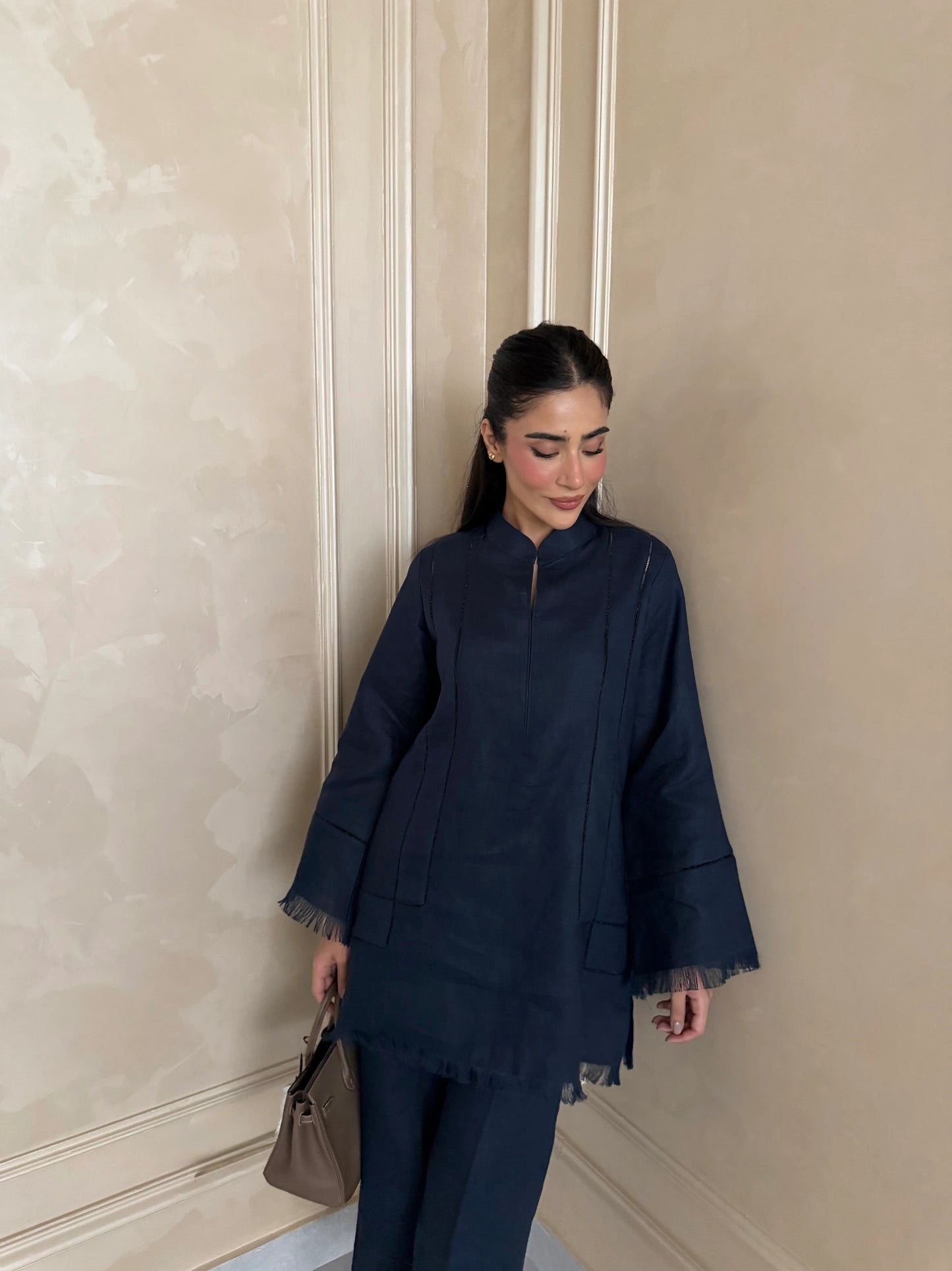 NAVY NEW CARLO | Sak Atelier