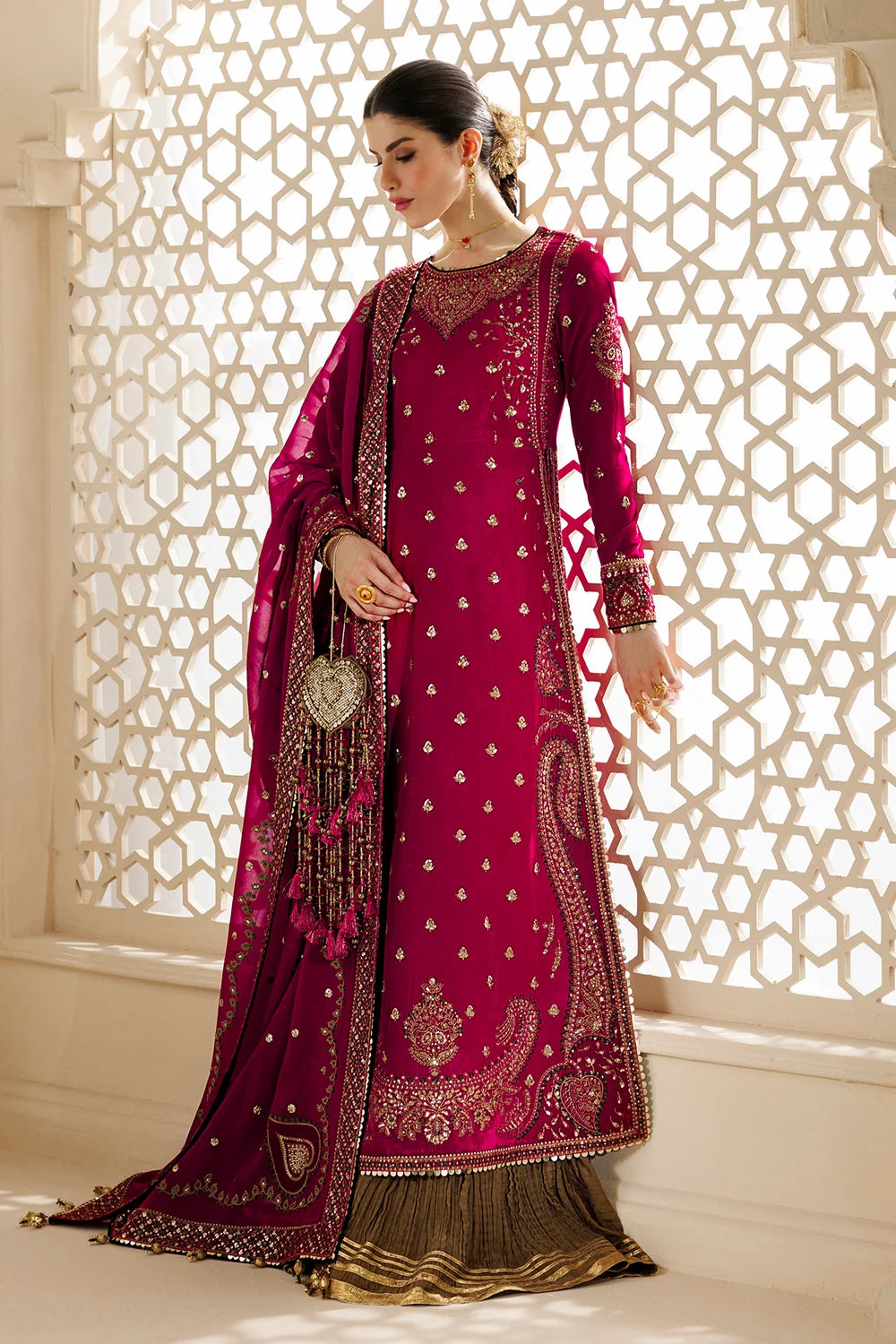 EMBROIDERED VELVET FORMAL CVF26-D06 | Chandni Velvet Formals ‘26 | Jazmin