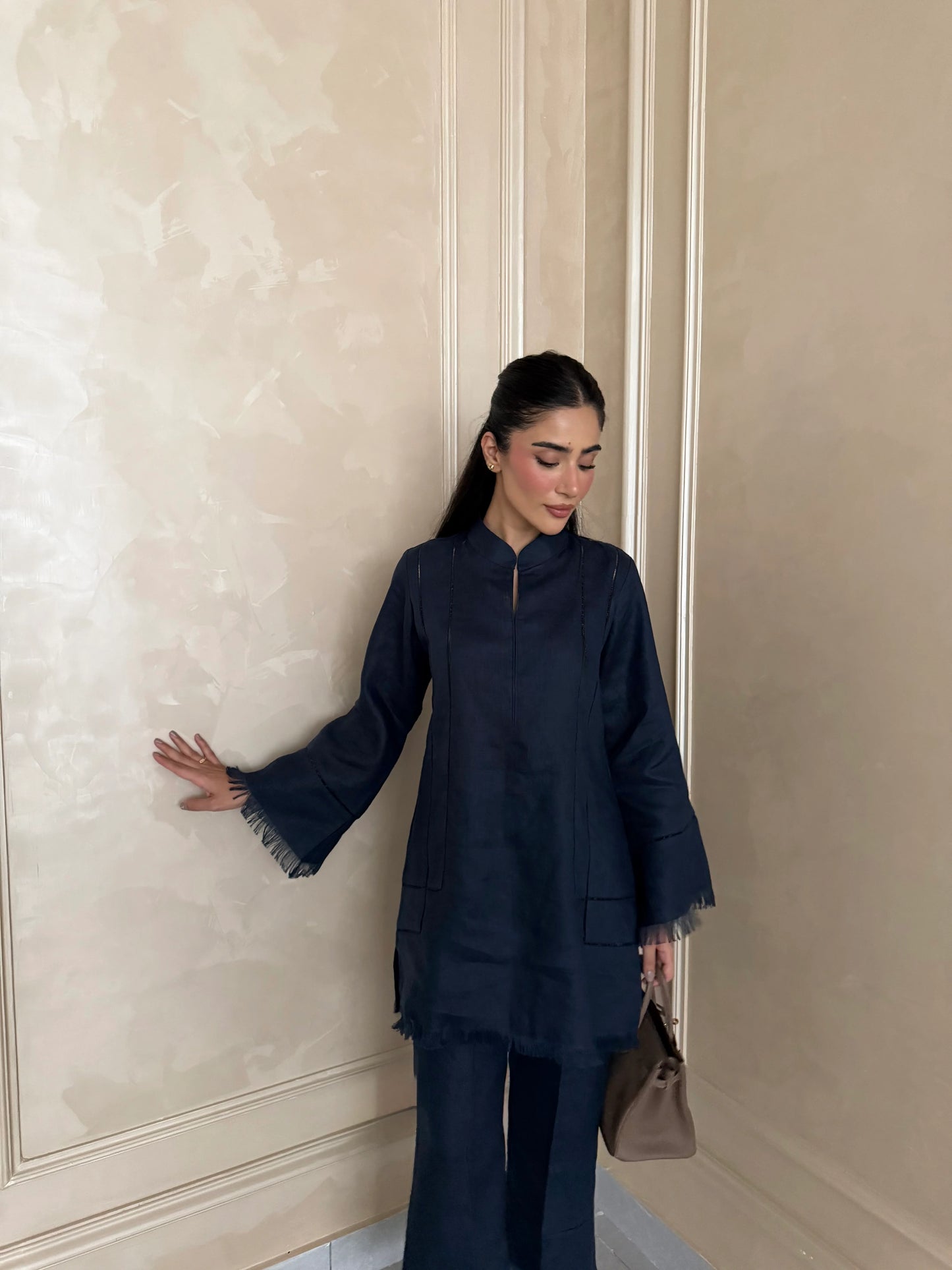 NAVY NEW CARLO | Sak Atelier