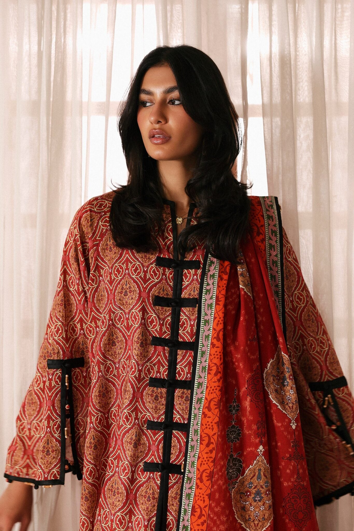 ZAREEN (APL26-10) | AMAYA PRINTED LAWN ‘26 | ZAHA