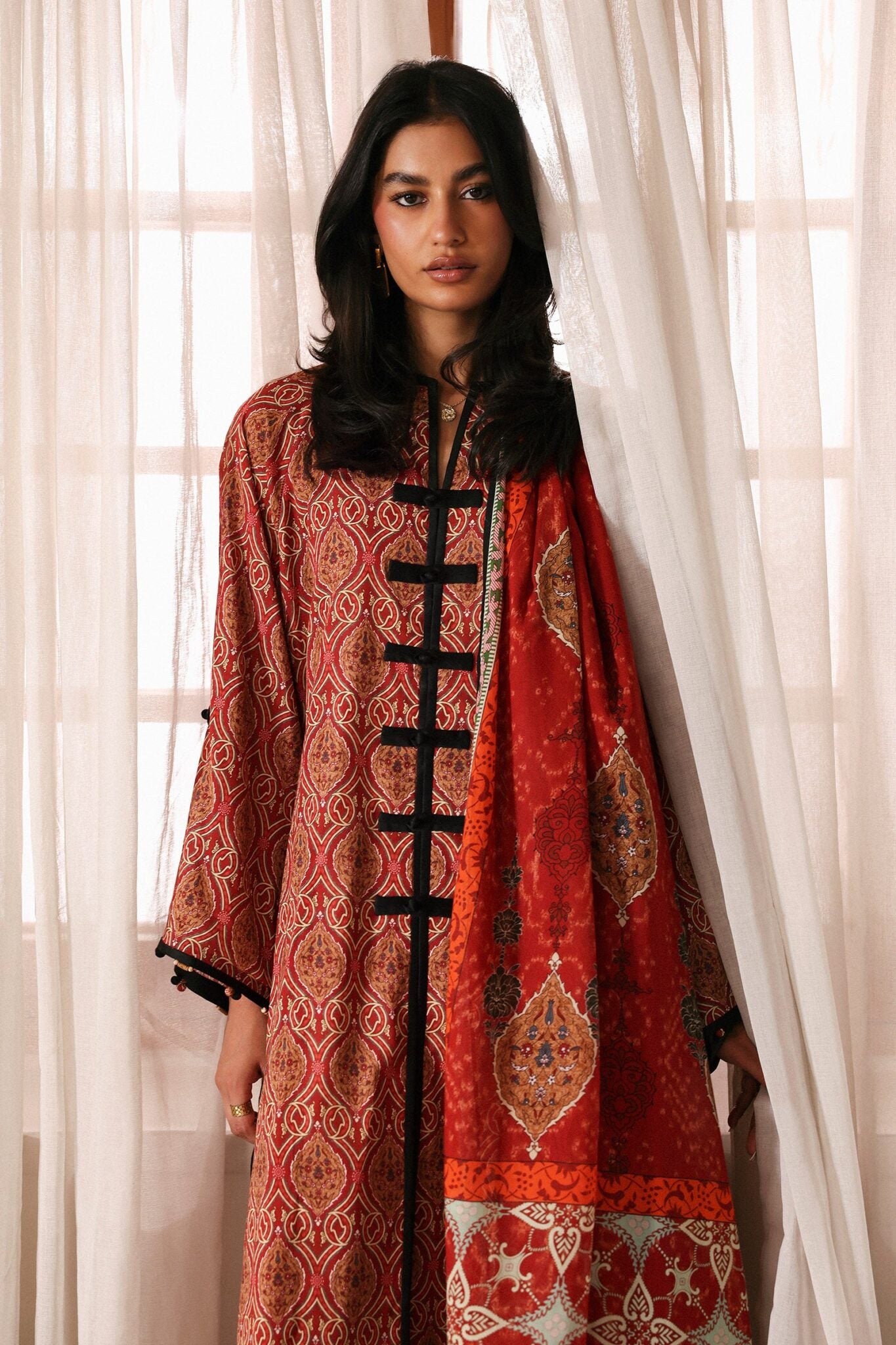 ZAREEN (APL26-10) | AMAYA PRINTED LAWN ‘26 | ZAHA