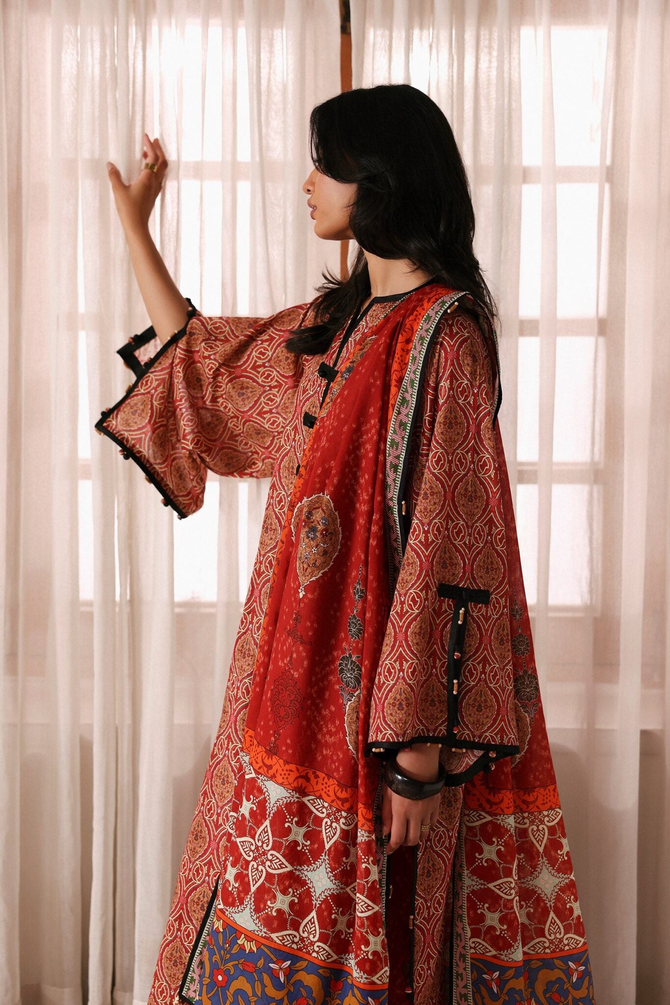 ZAREEN (APL26-10) | AMAYA PRINTED LAWN ‘26 | ZAHA
