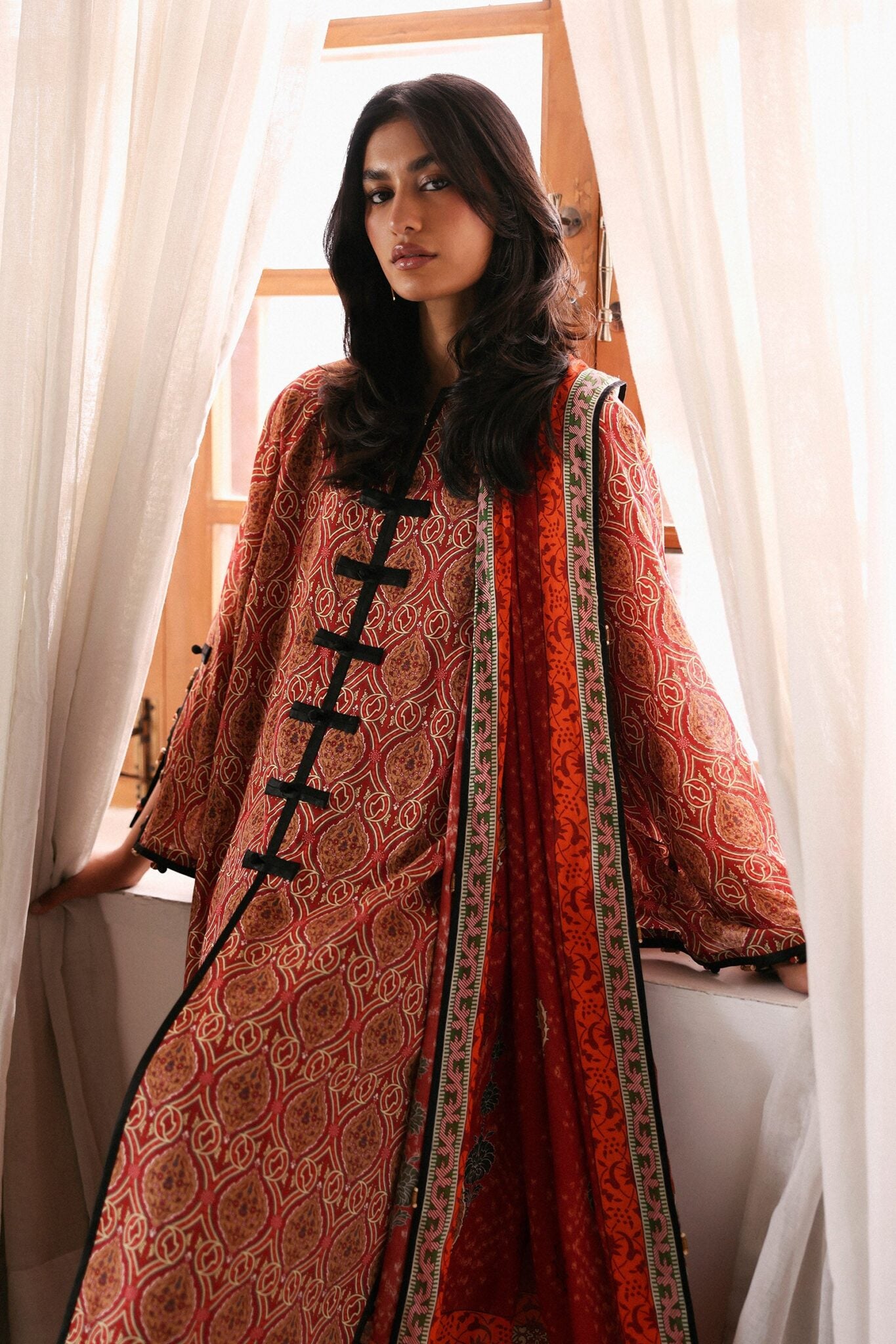 ZAREEN (APL26-10) | AMAYA PRINTED LAWN ‘26 | ZAHA