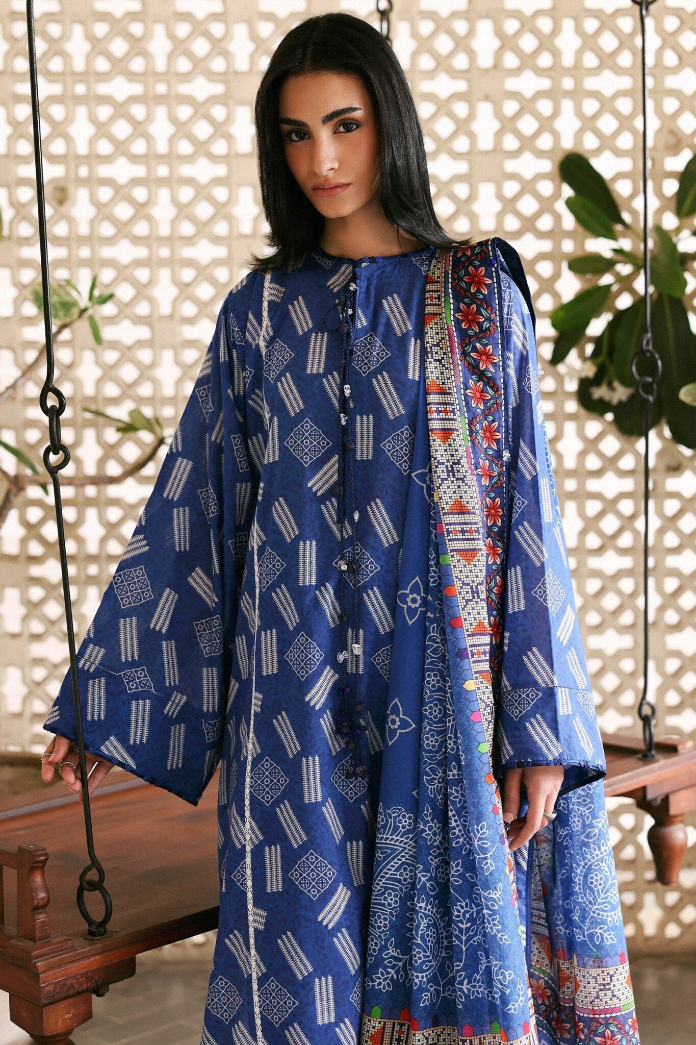 ZARIA (APL26-09) | AMAYA PRINTED LAWN ‘26 | ZAHA
