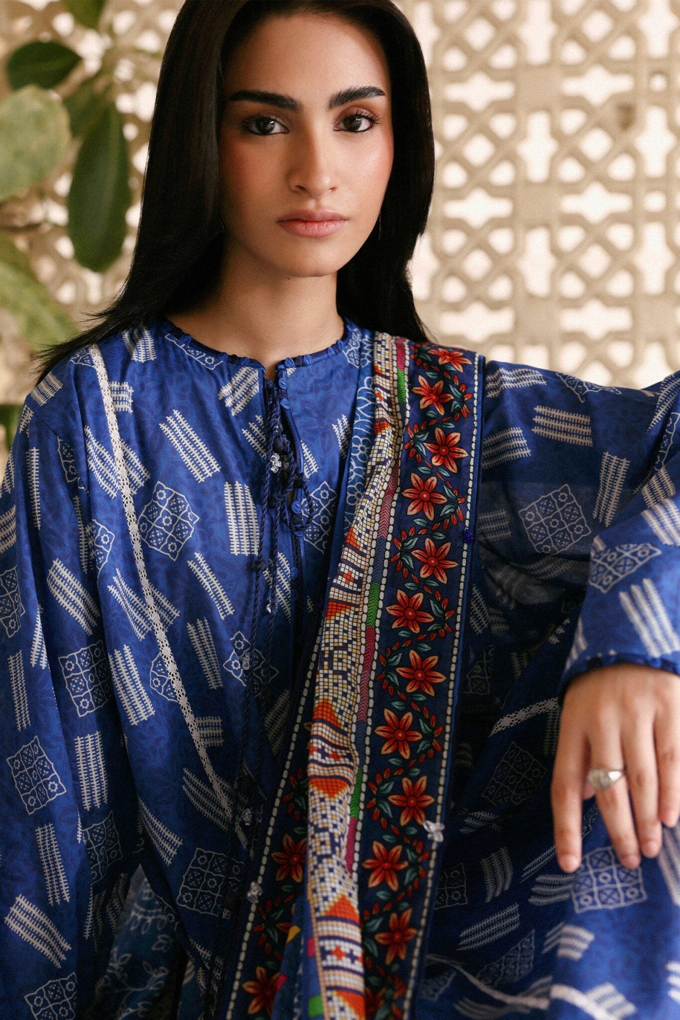 ZARIA (APL26-09) | AMAYA PRINTED LAWN ‘26 | ZAHA