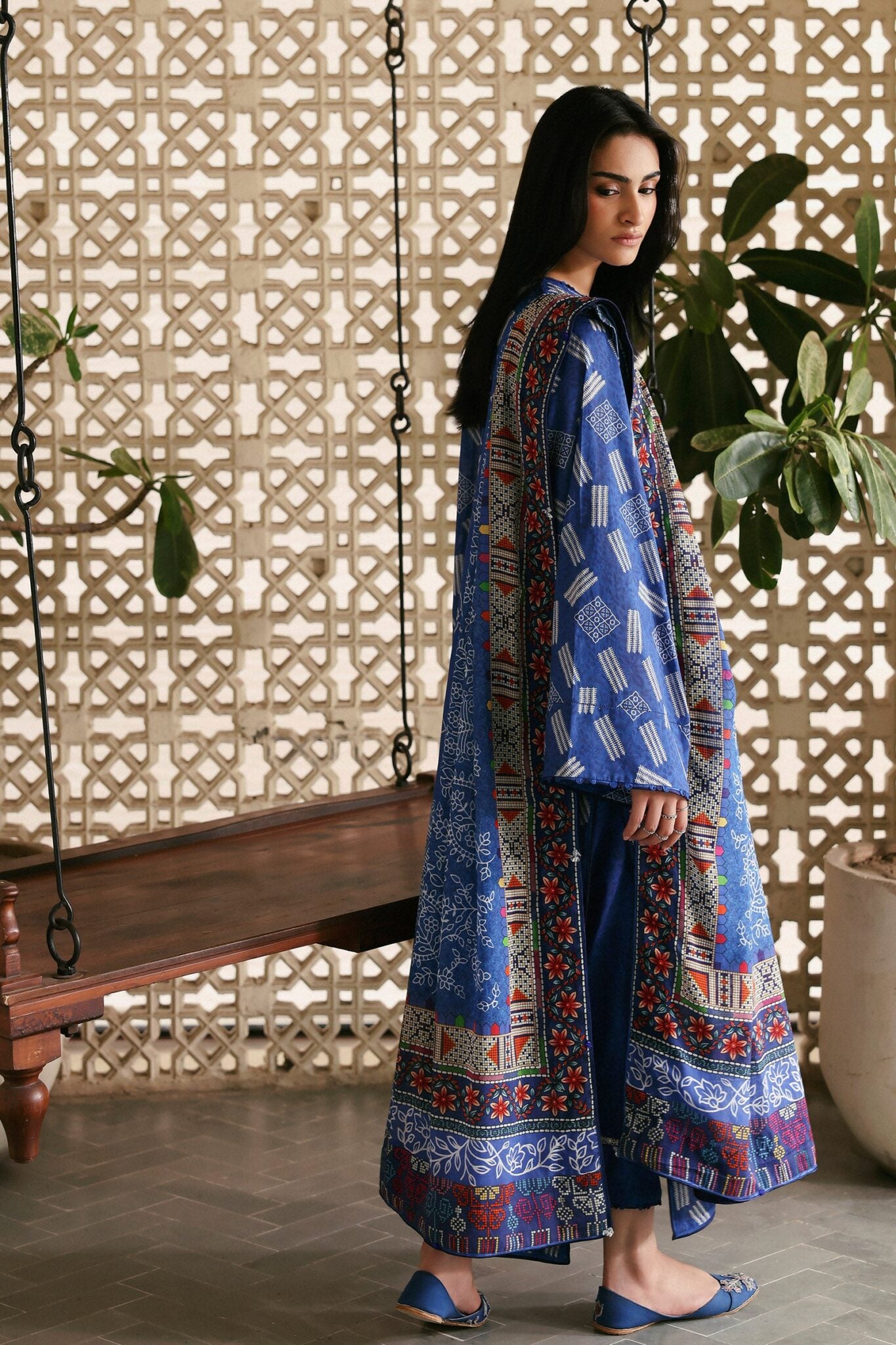 ZARIA (APL26-09) | AMAYA PRINTED LAWN ‘26 | ZAHA