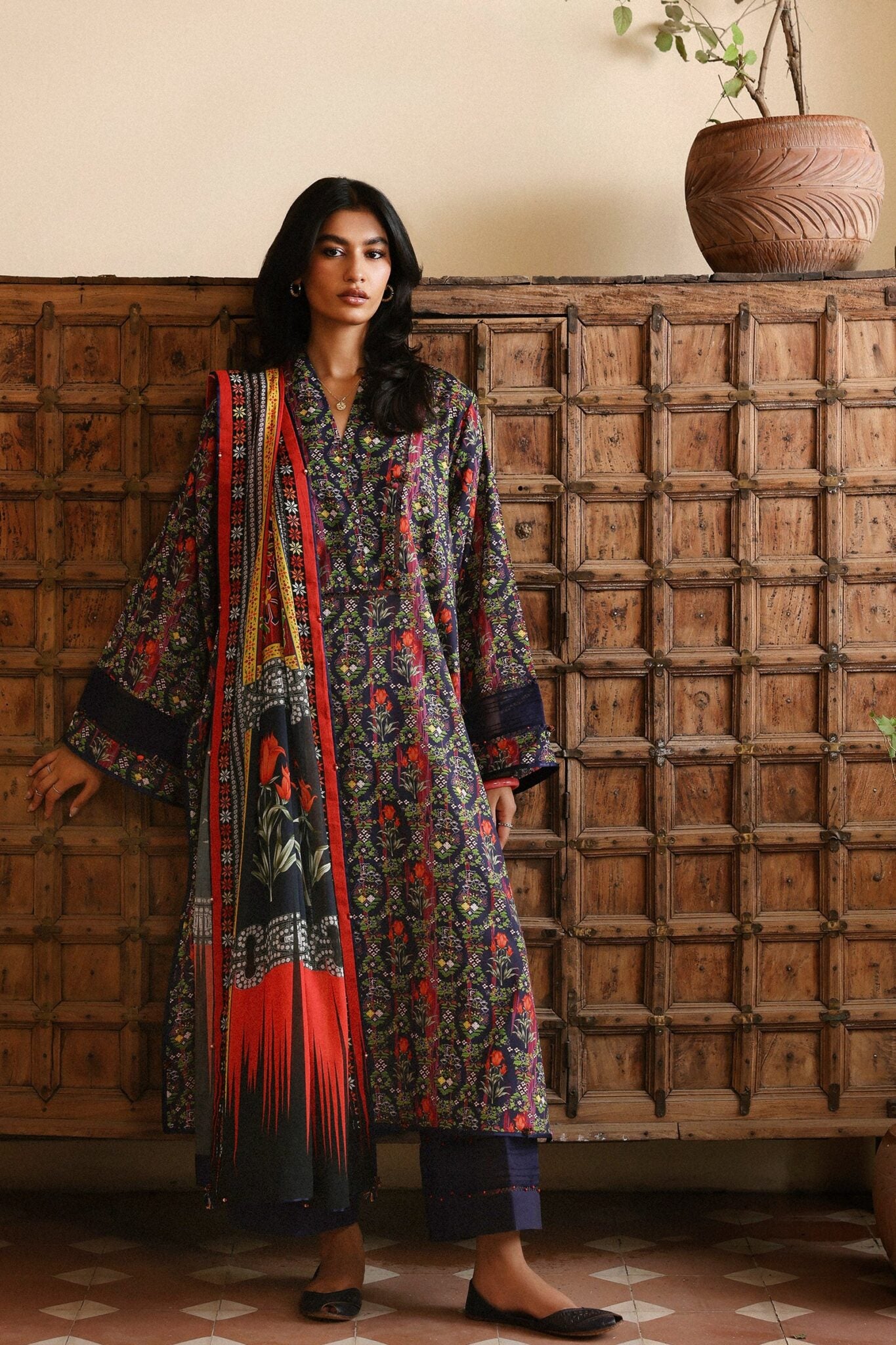 VEDA (APL26-08) | AMAYA PRINTED LAWN ‘26 | ZAHA