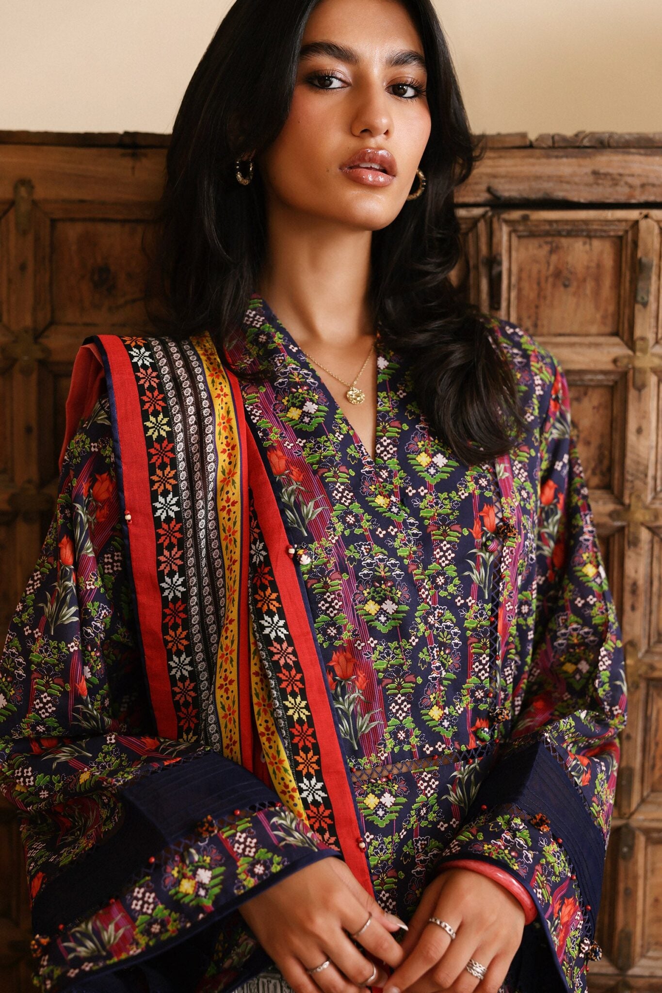 VEDA (APL26-08) | AMAYA PRINTED LAWN ‘26 | ZAHA