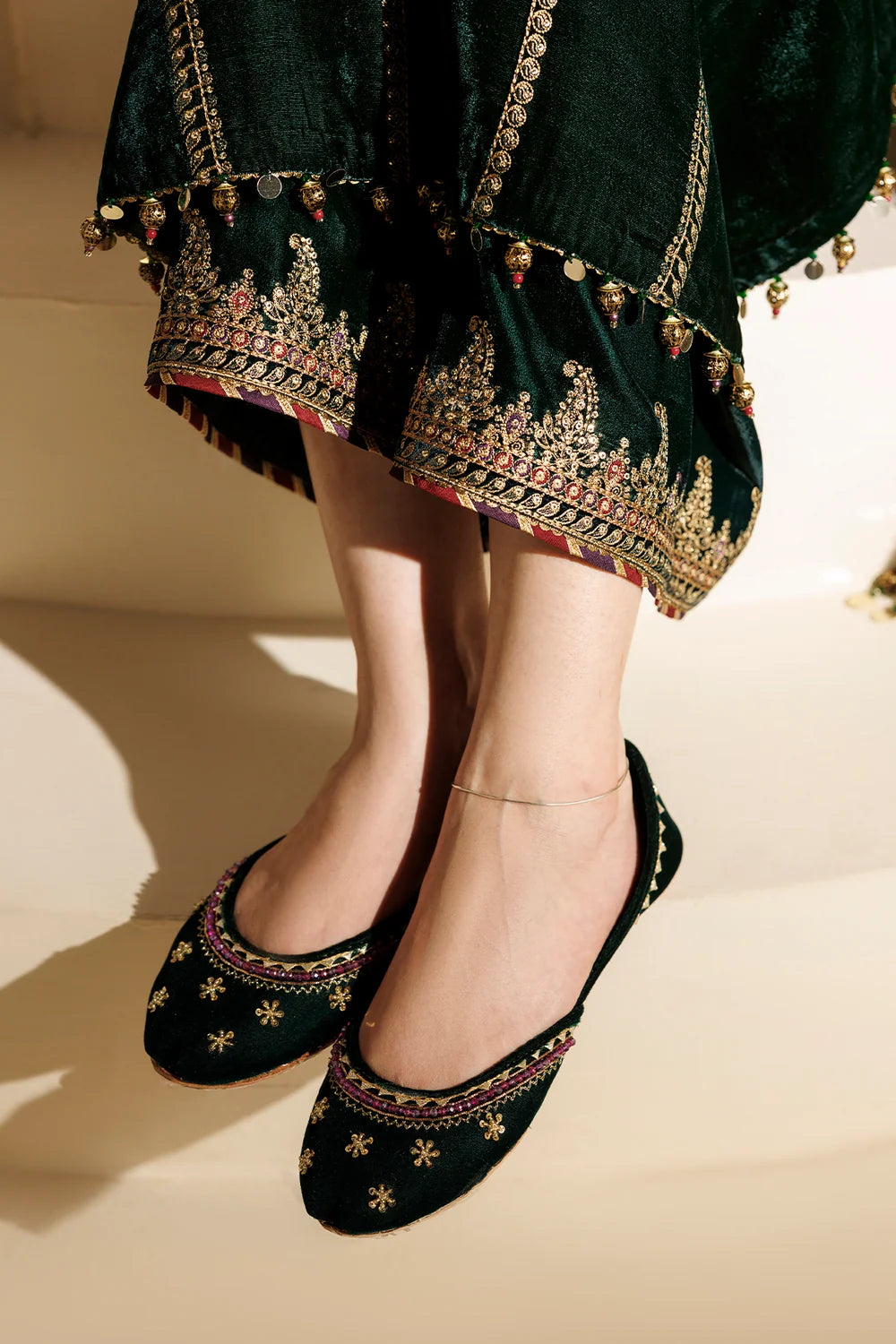EMBROIDERED VELVET FORMAL CVF26-D07 | Chandni Velvet Formals ‘26 | Jazmin