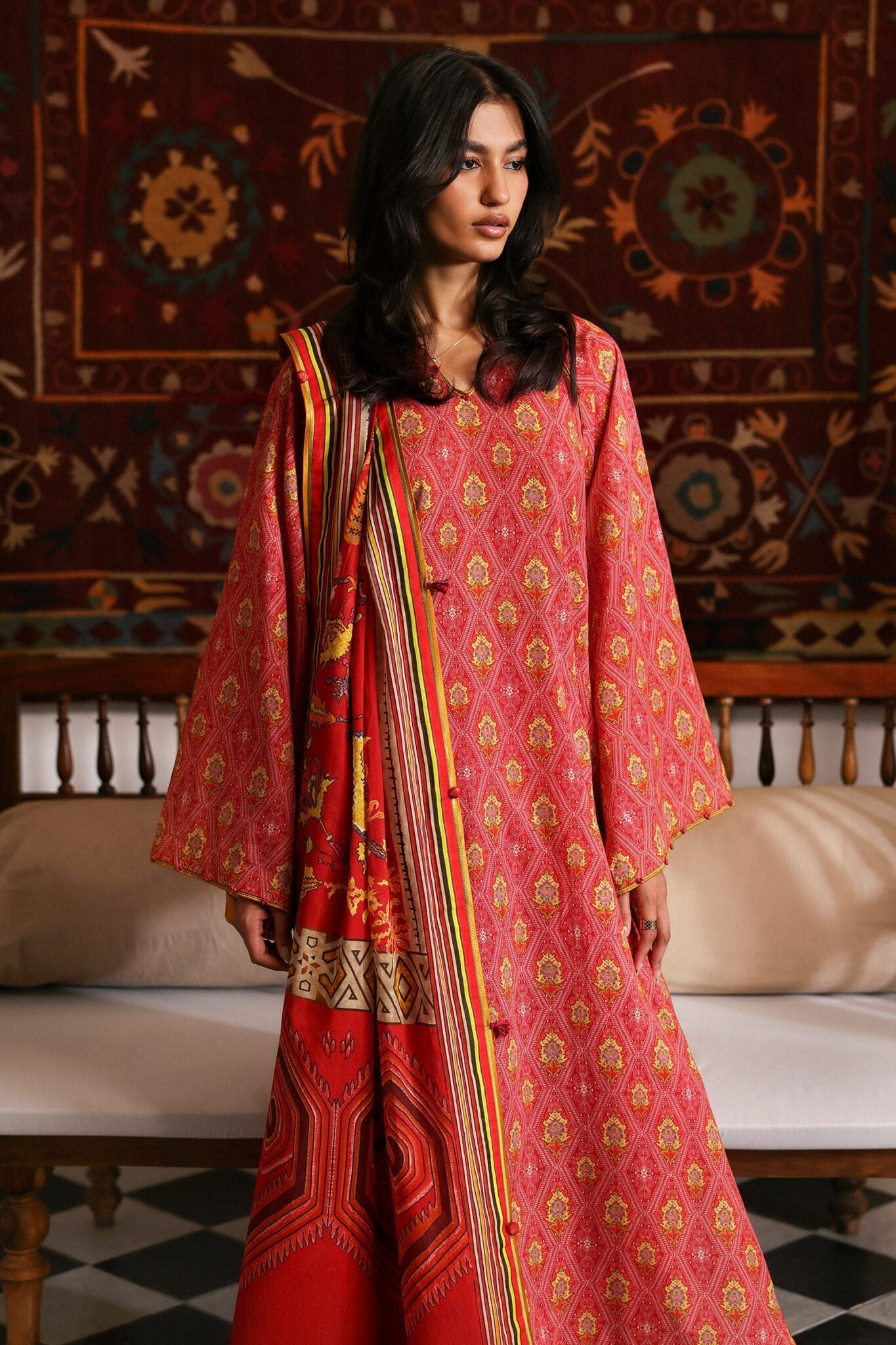 MEHR (APL26-07) | AMAYA PRINTED LAWN ‘26 | ZAHA