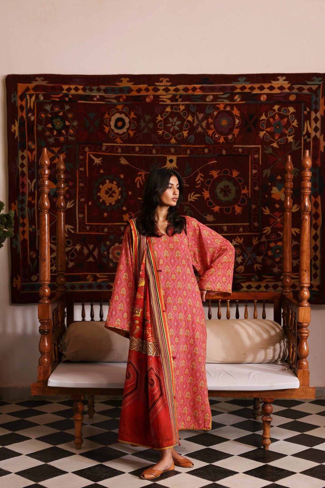 MEHR (APL26-07) | AMAYA PRINTED LAWN ‘26 | ZAHA