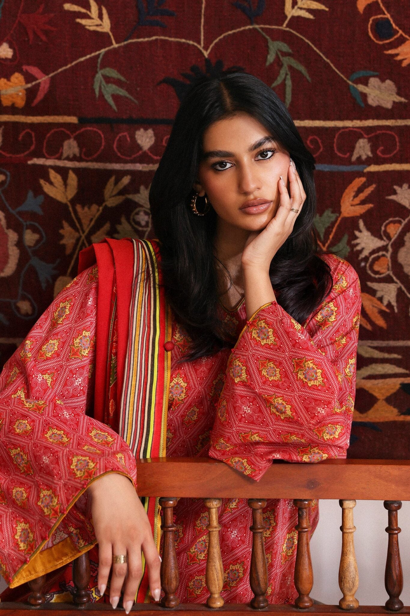 MEHR (APL26-07) | AMAYA PRINTED LAWN ‘26 | ZAHA