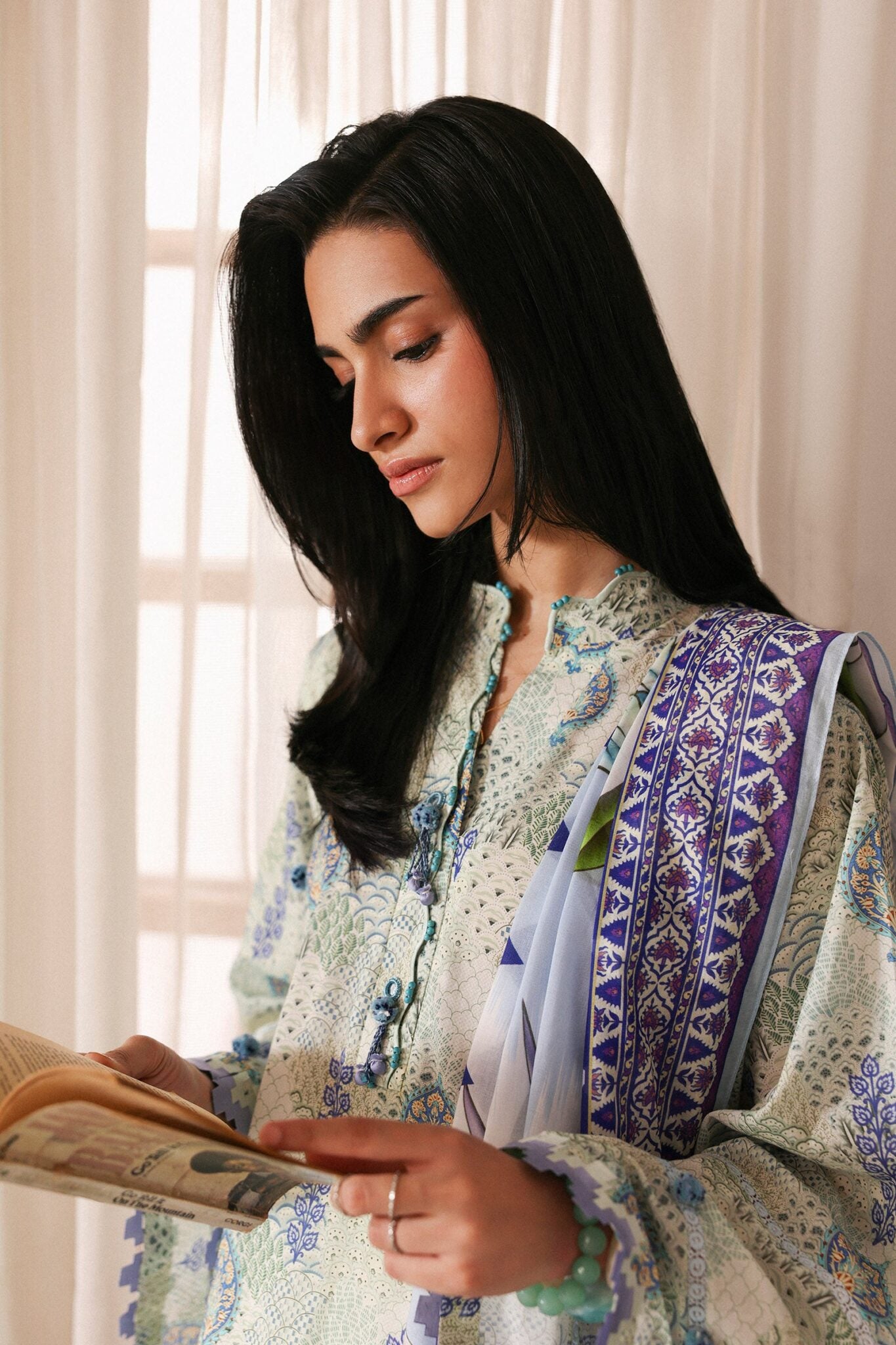 LILIA (APL26-06) | AMAYA PRINTED LAWN ‘26 | ZAHA