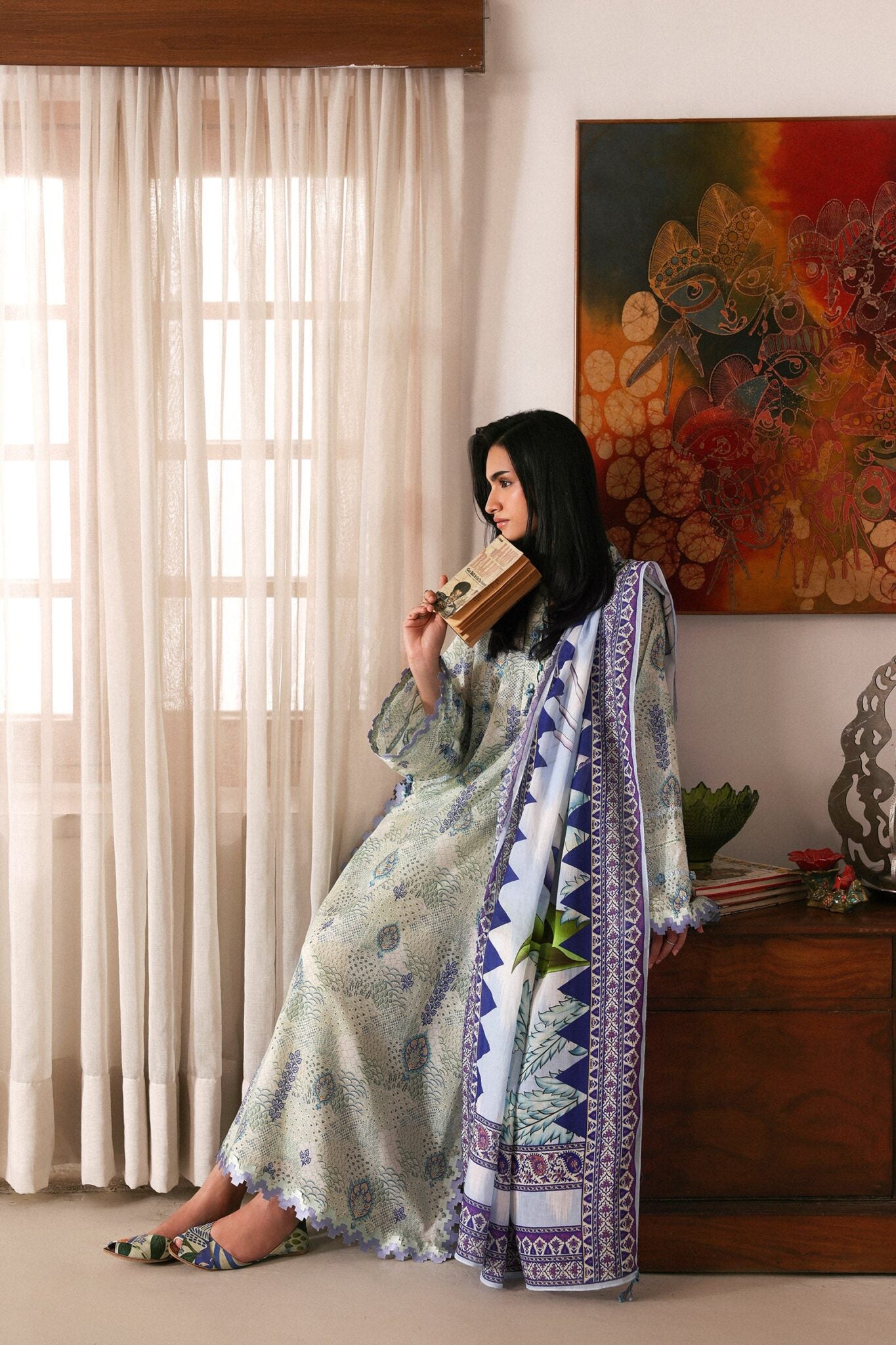 LILIA (APL26-06) | AMAYA PRINTED LAWN ‘26 | ZAHA