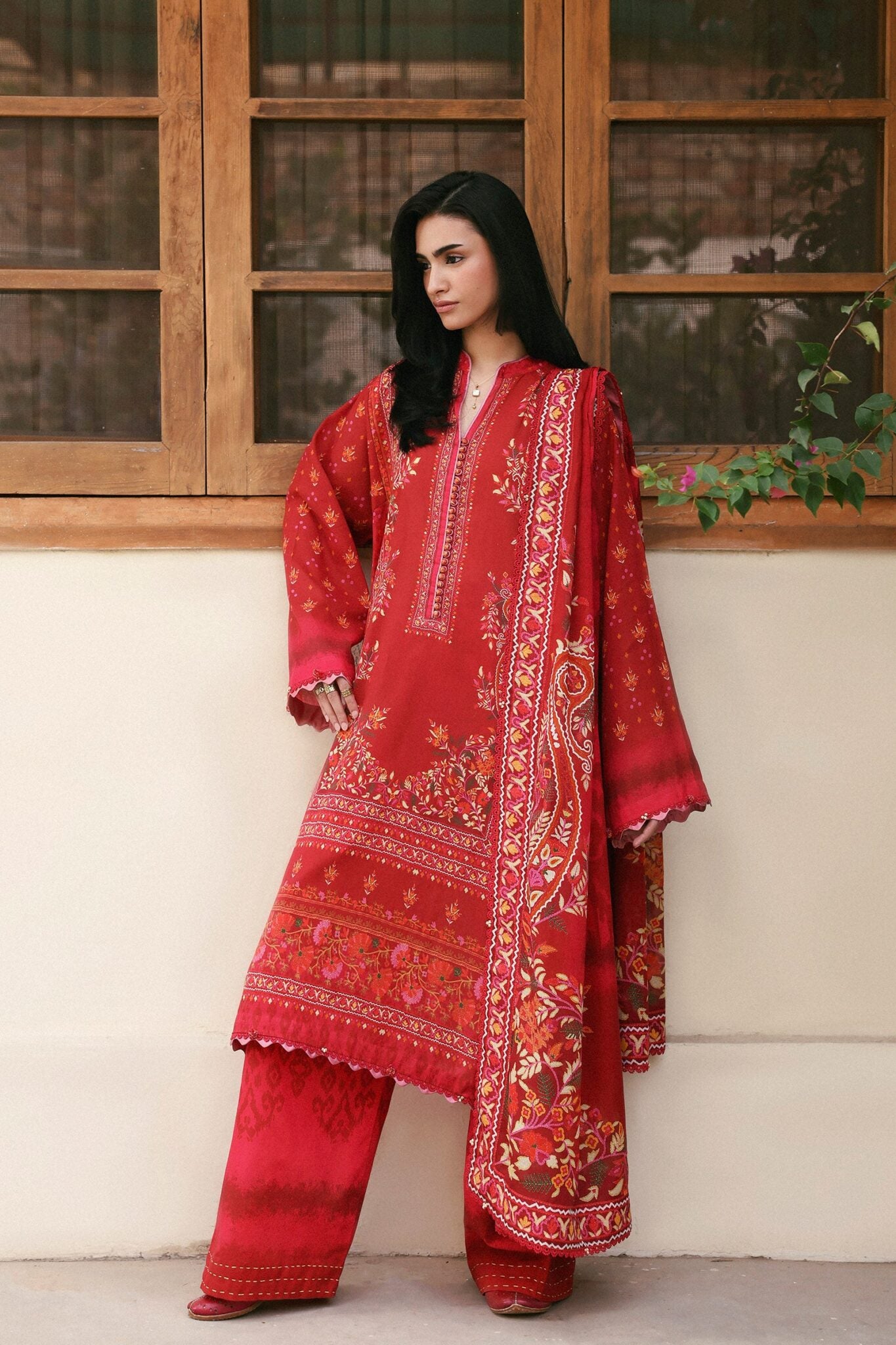 ROSA (APL26-04) | AMAYA PRINTED LAWN ‘26 | ZAHA