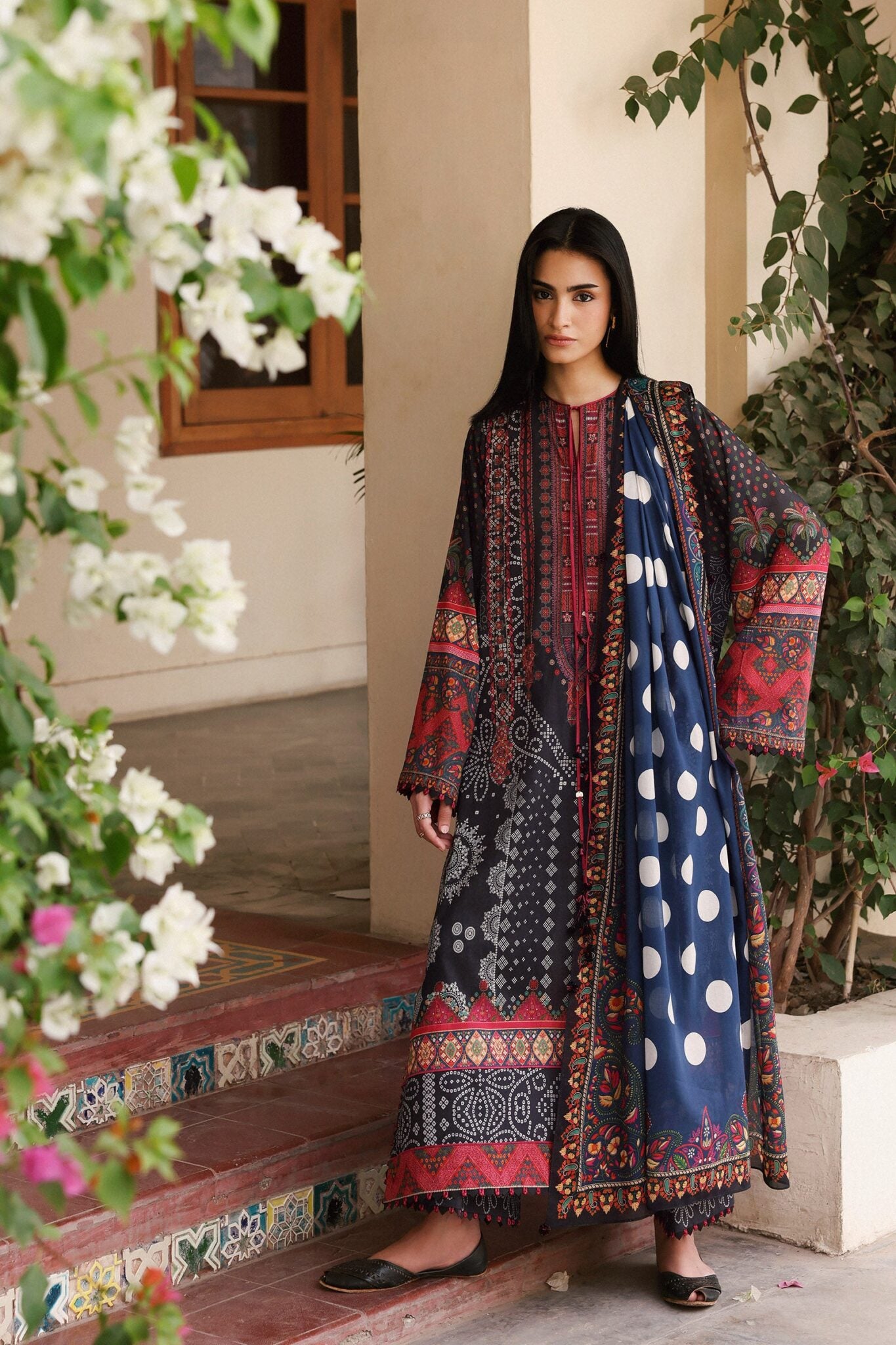 NOIRA (APL26-03) | AMAYA PRINTED LAWN ‘26 | ZAHA