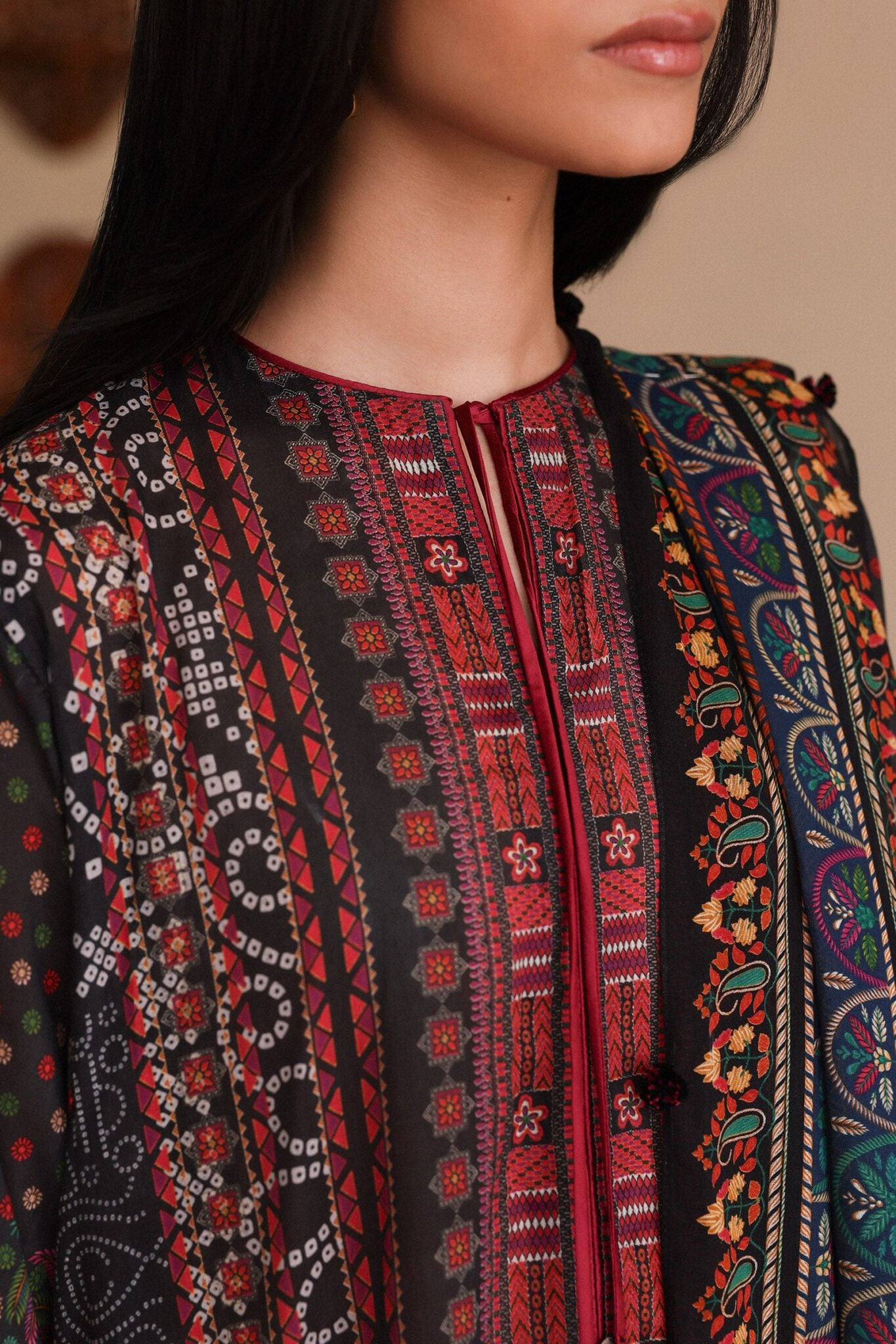 NOIRA (APL26-03) | AMAYA PRINTED LAWN ‘26 | ZAHA