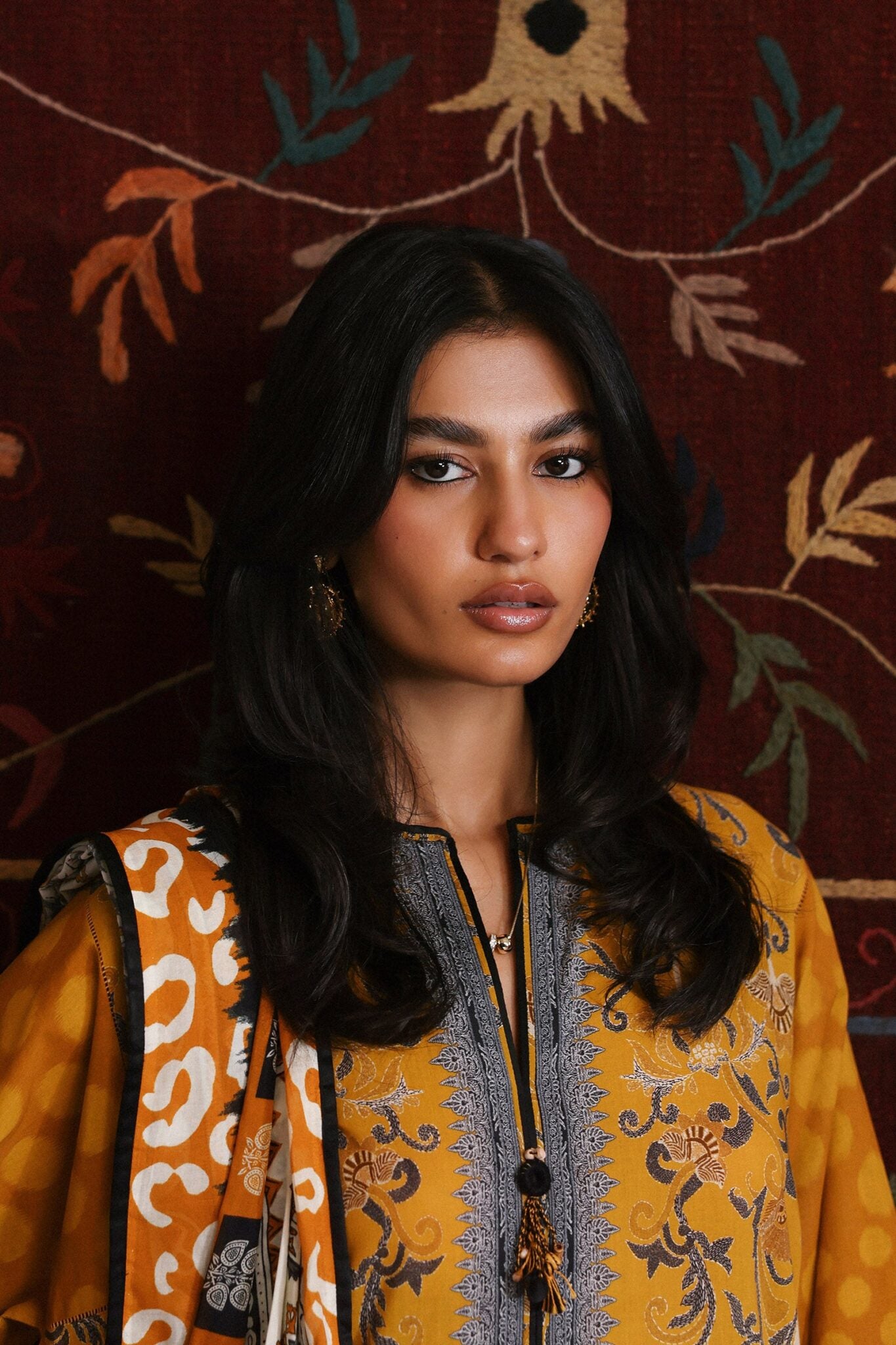 ZIVA (APL26-02) | AMAYA PRINTED LAWN ‘26 | ZAHA