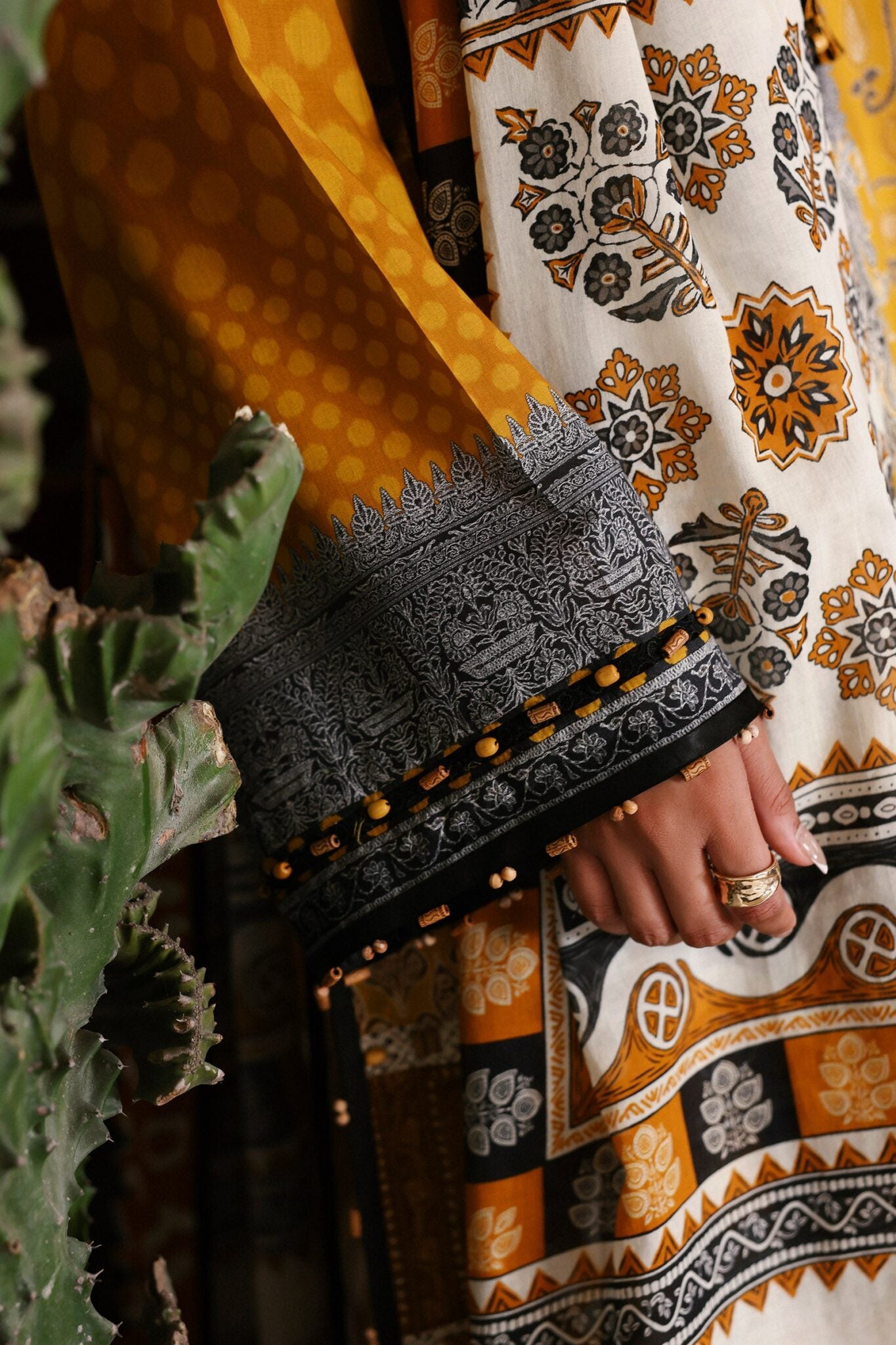 ZIVA (APL26-02) | AMAYA PRINTED LAWN ‘26 | ZAHA