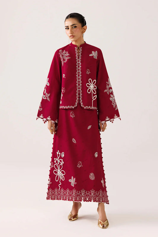 QEC-10 REINA | Embroidered Co-ords '26 | Qalamkar
