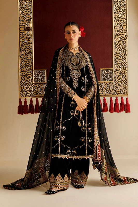 EMBROIDERED VELVET FORMAL CVF26-D05 | Chandni Velvet Formals ‘26 | Jazmin
