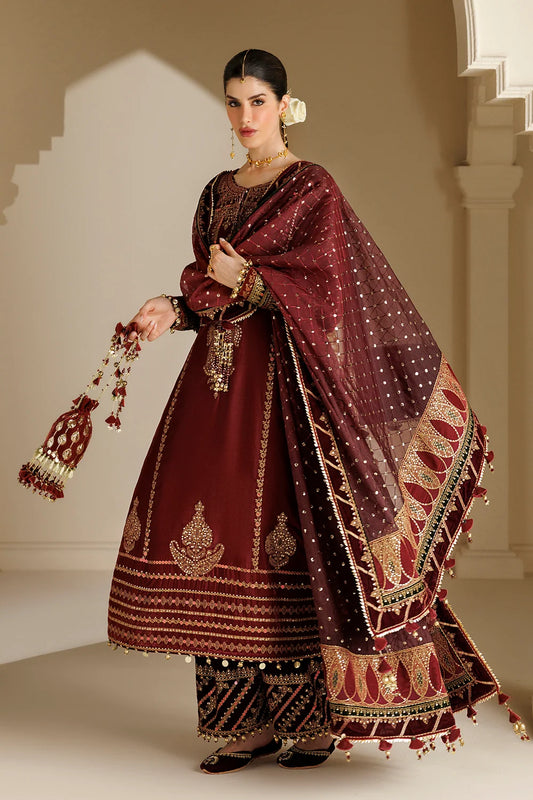 EMBROIDERED VELVET FORMAL CVF26-D10 | Chandni Velvet Formals ‘26 | Jazmin