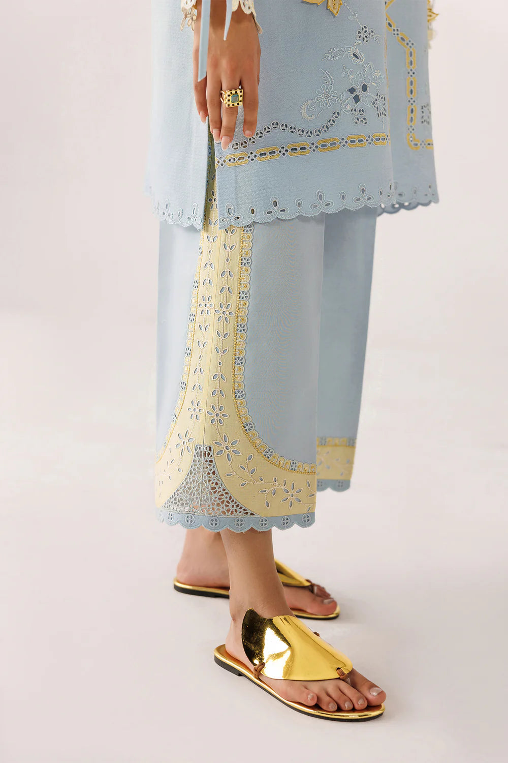 QEC-08 MIA | Embroidered Co-ords '26 | Qalamkar