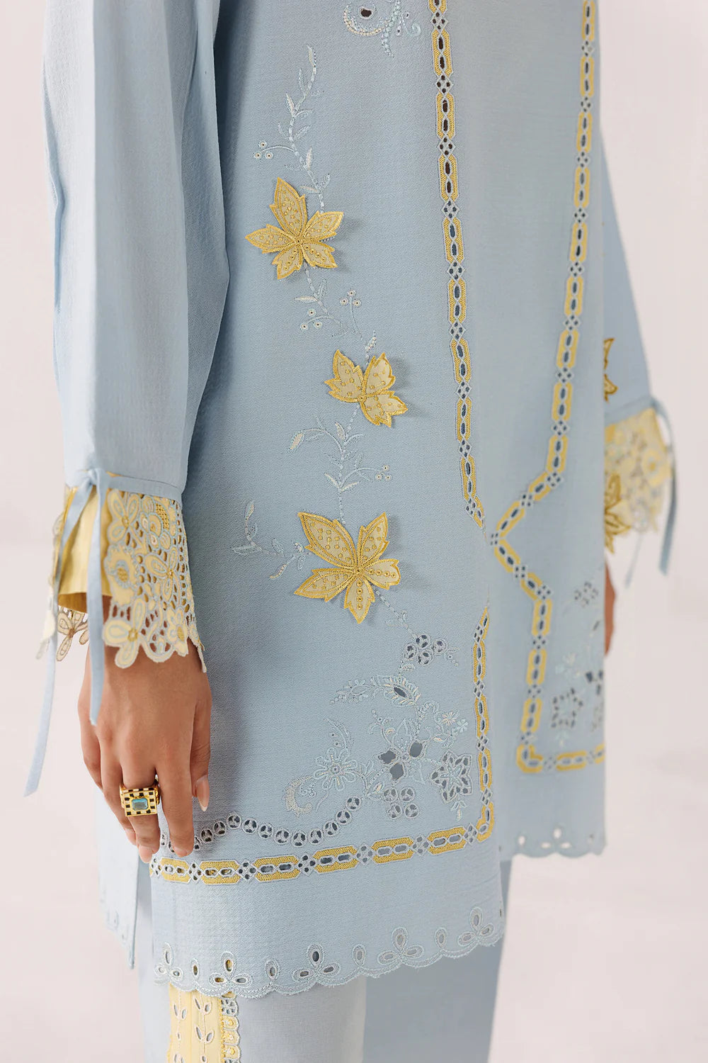 QEC-08 MIA | Embroidered Co-ords '26 | Qalamkar