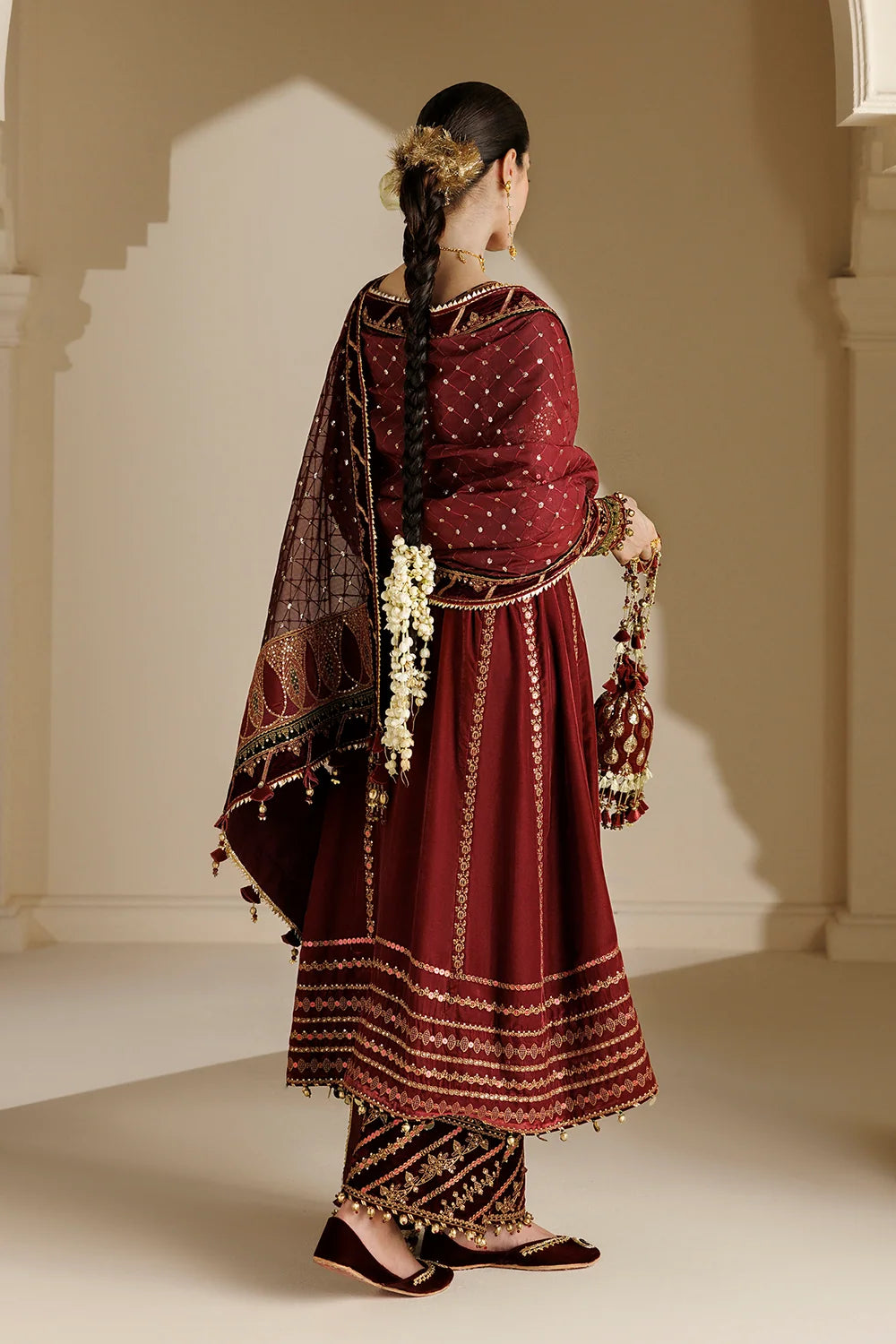 EMBROIDERED VELVET FORMAL CVF26-D10 | Chandni Velvet Formals ‘26 | Jazmin