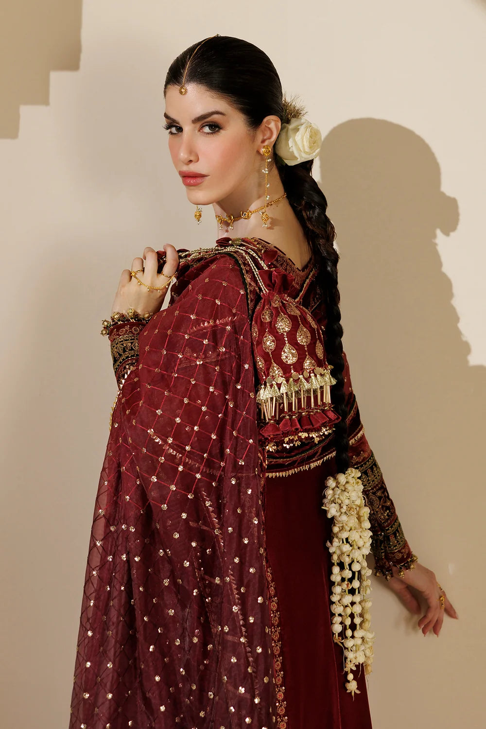 EMBROIDERED VELVET FORMAL CVF26-D10 | Chandni Velvet Formals ‘26 | Jazmin