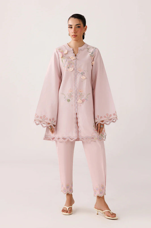 QEC-07 FIORA | Embroidered Co-ords '26 | Qalamkar