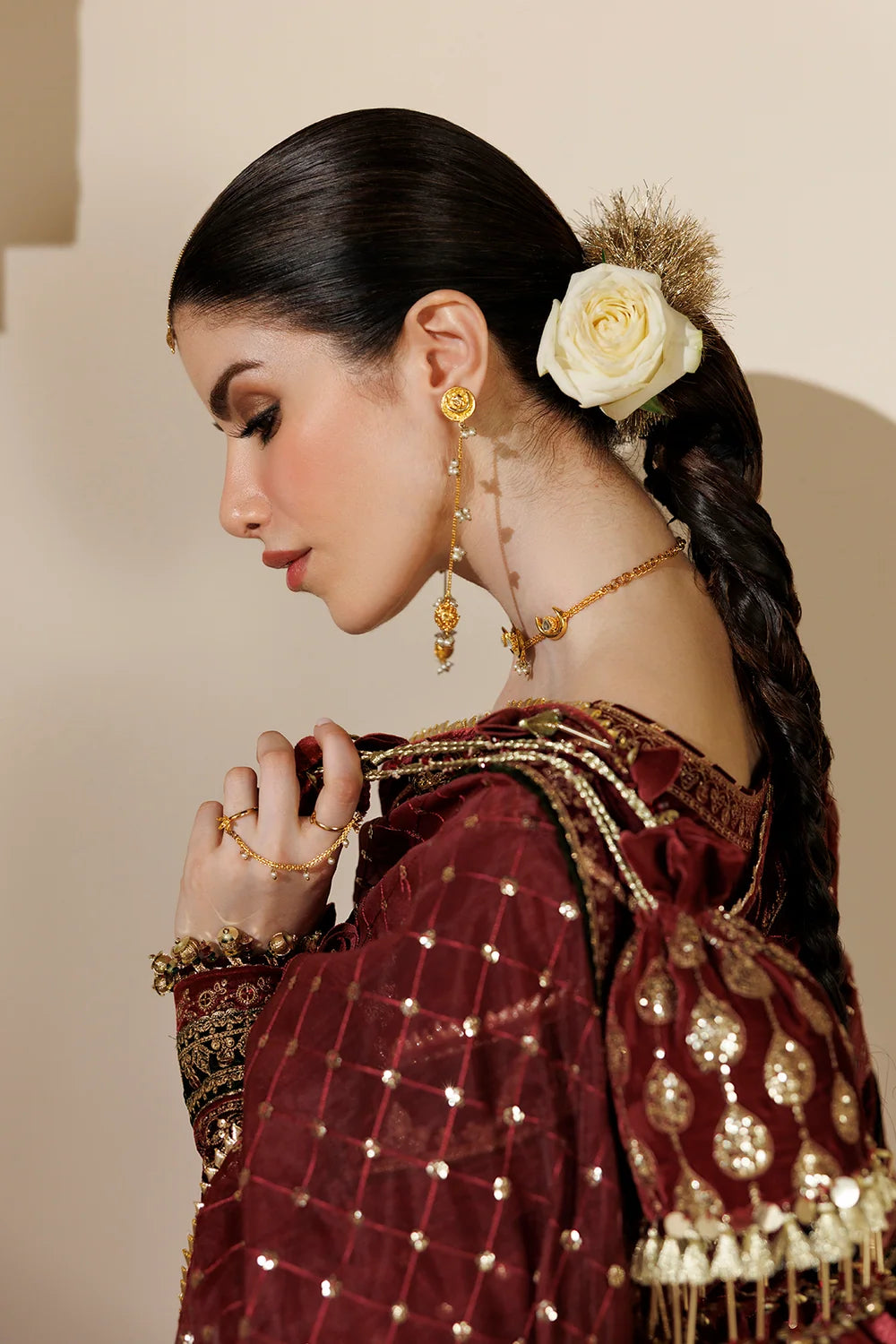 EMBROIDERED VELVET FORMAL CVF26-D10 | Chandni Velvet Formals ‘26 | Jazmin
