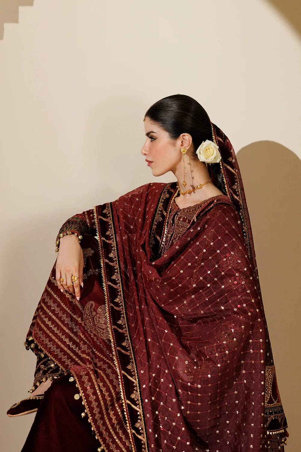 EMBROIDERED VELVET FORMAL CVF26-D10 | Chandni Velvet Formals ‘26 | Jazmin