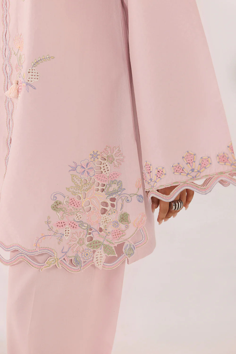 QEC-07 FIORA | Embroidered Co-ords '26 | Qalamkar