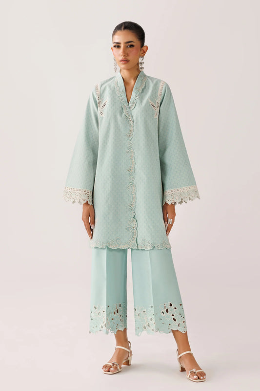 QEC-06 AMARI | Embroidered Co-ords '26 | Qalamkar