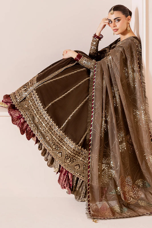 EMBROIDERED VELVET FORMAL CVF25-D04 | Velvet | Jazmin
