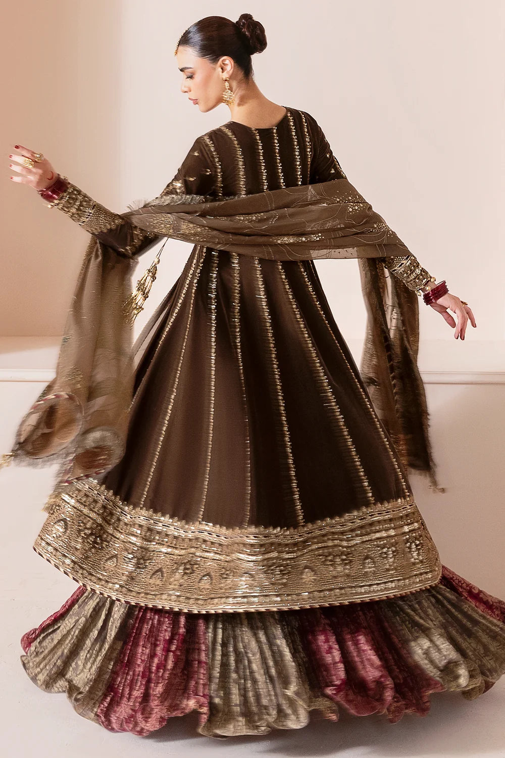 EMBROIDERED VELVET FORMAL CVF25-D04 | Velvet | Jazmin