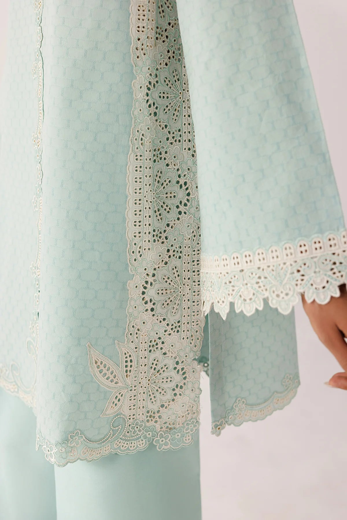 QEC-06 AMARI | Embroidered Co-ords '26 | Qalamkar