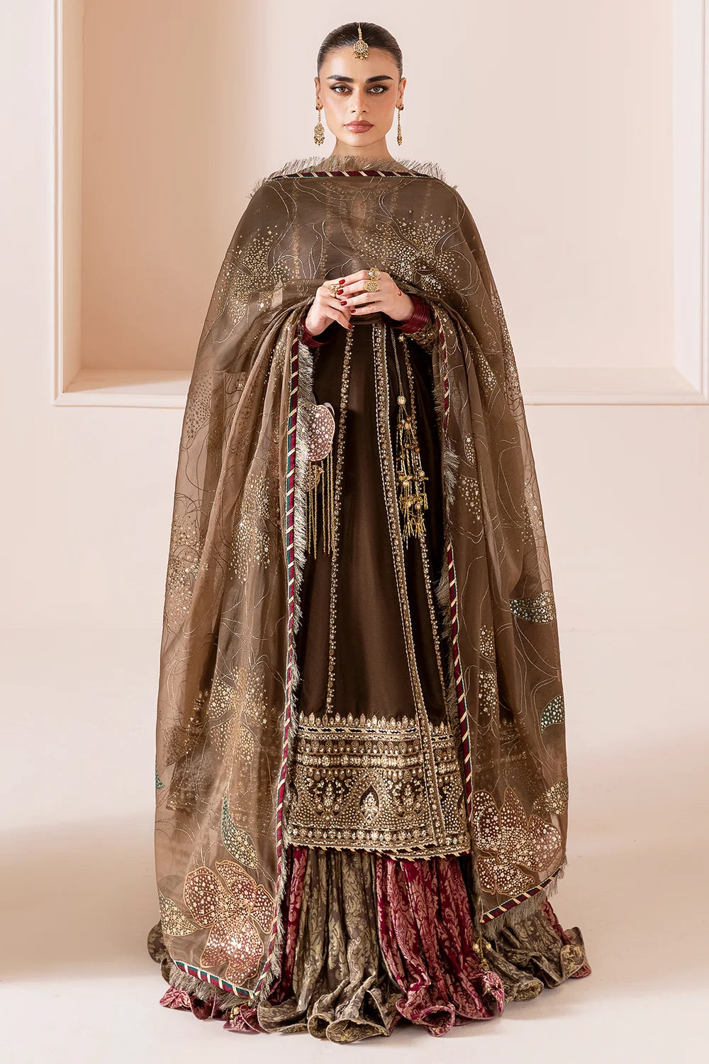 EMBROIDERED VELVET FORMAL CVF25-D04 | Velvet | Jazmin