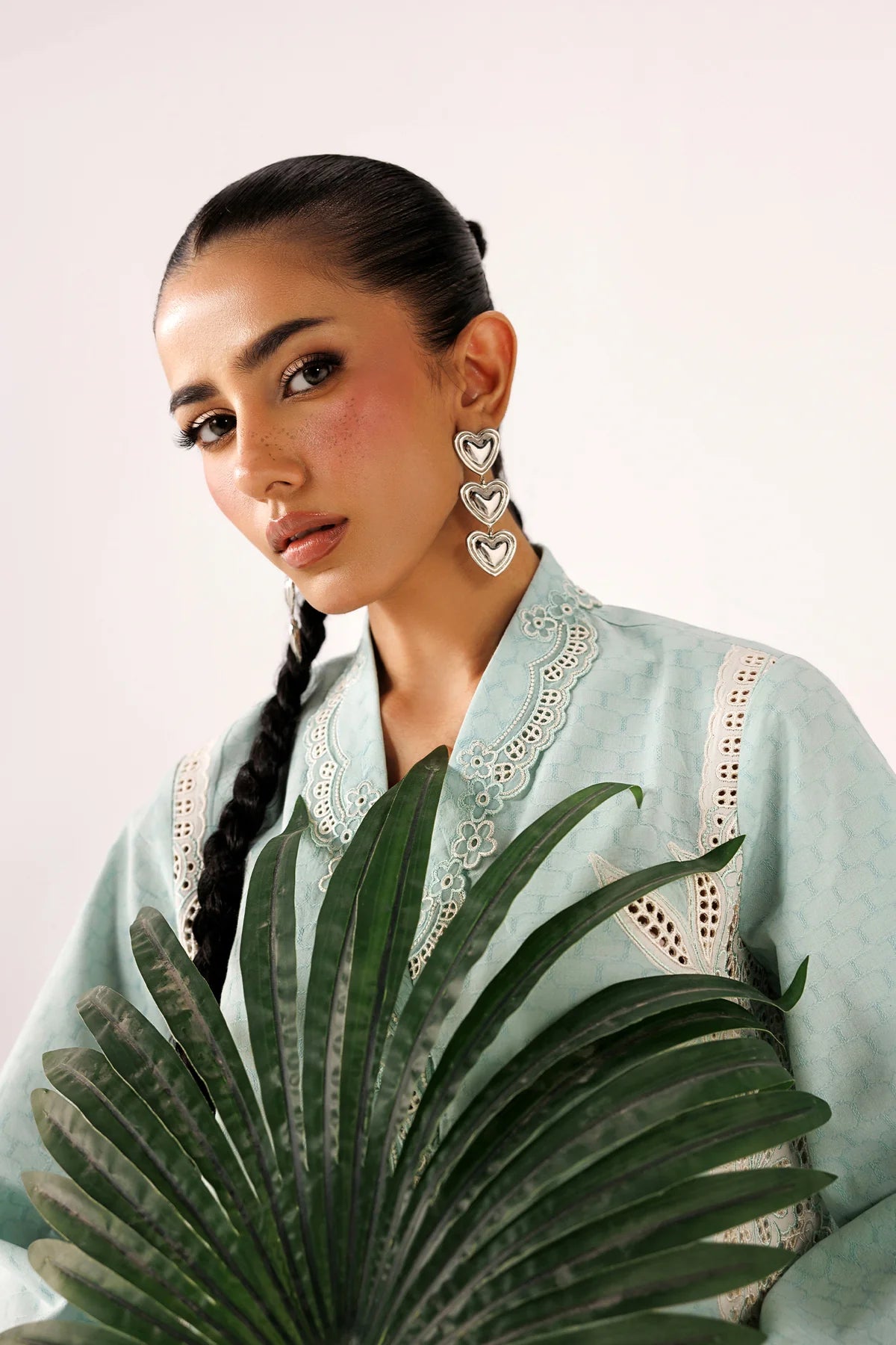 QEC-06 AMARI | Embroidered Co-ords '26 | Qalamkar